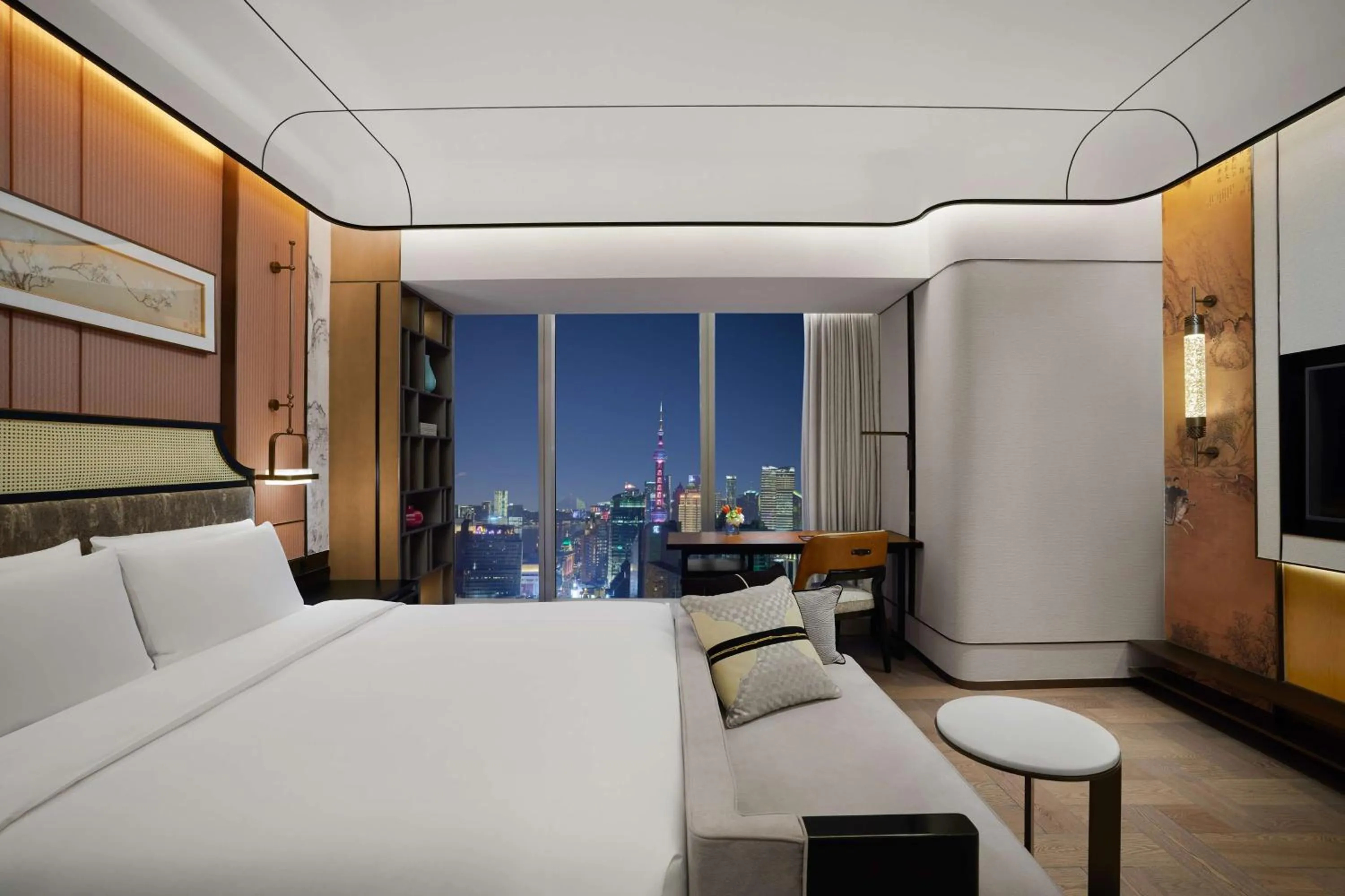 Executive King Room with Bund View in Conrad Shanghai