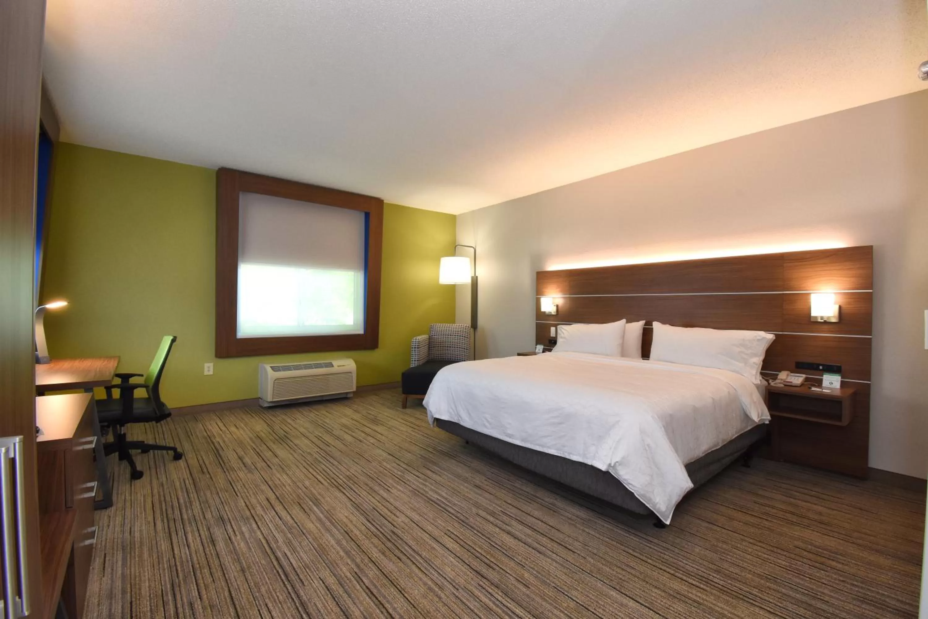 Standard King Room with Roll-in Shower - Mobility Accessible in Holiday Inn Express & Suites Southern Pines-Pinehurst Area by IHG