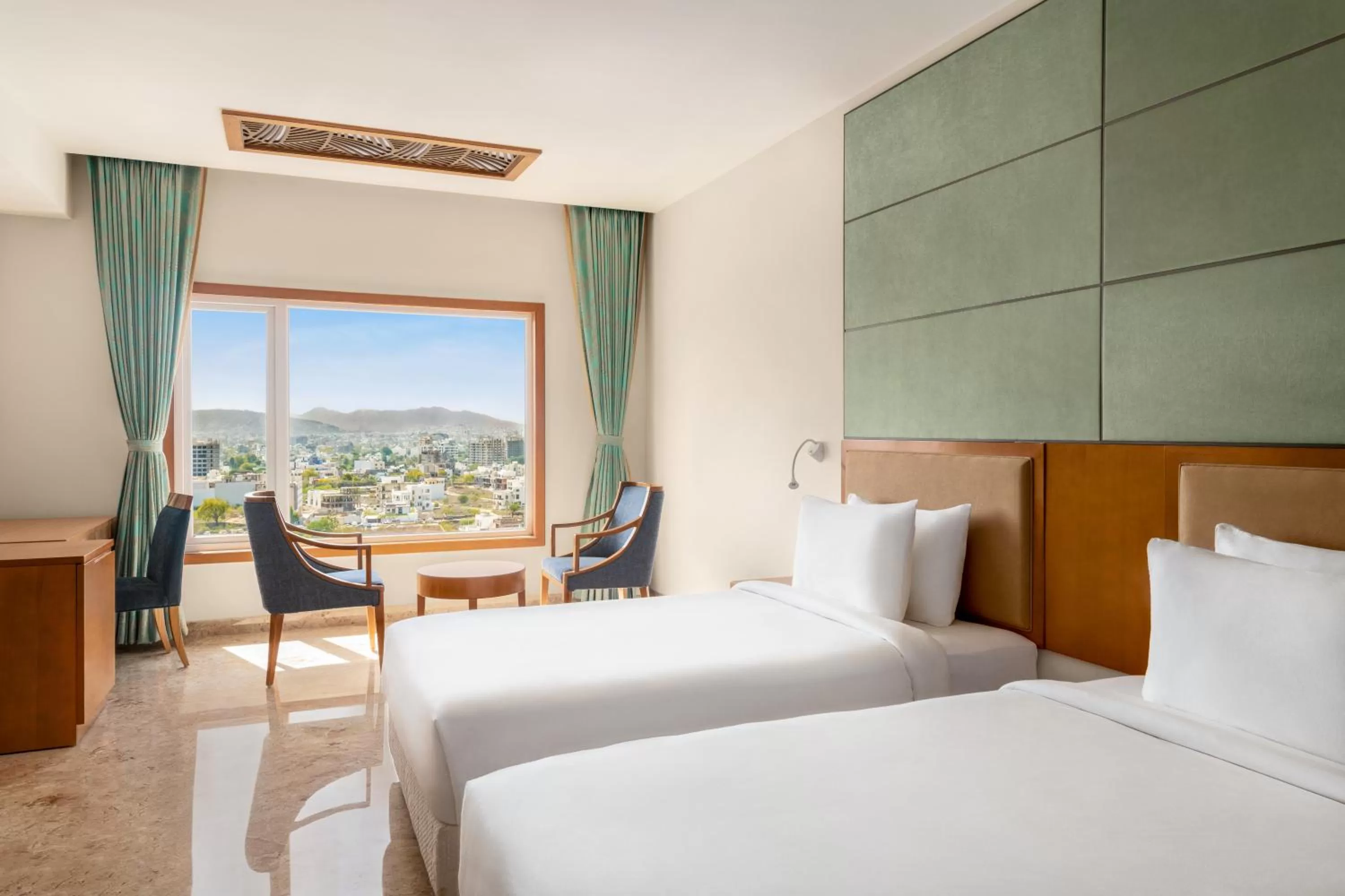 2 Twin Beds, Premium Room, Non-Smoking in Howard Johnson by Wyndham Udaipur Roop Nagar