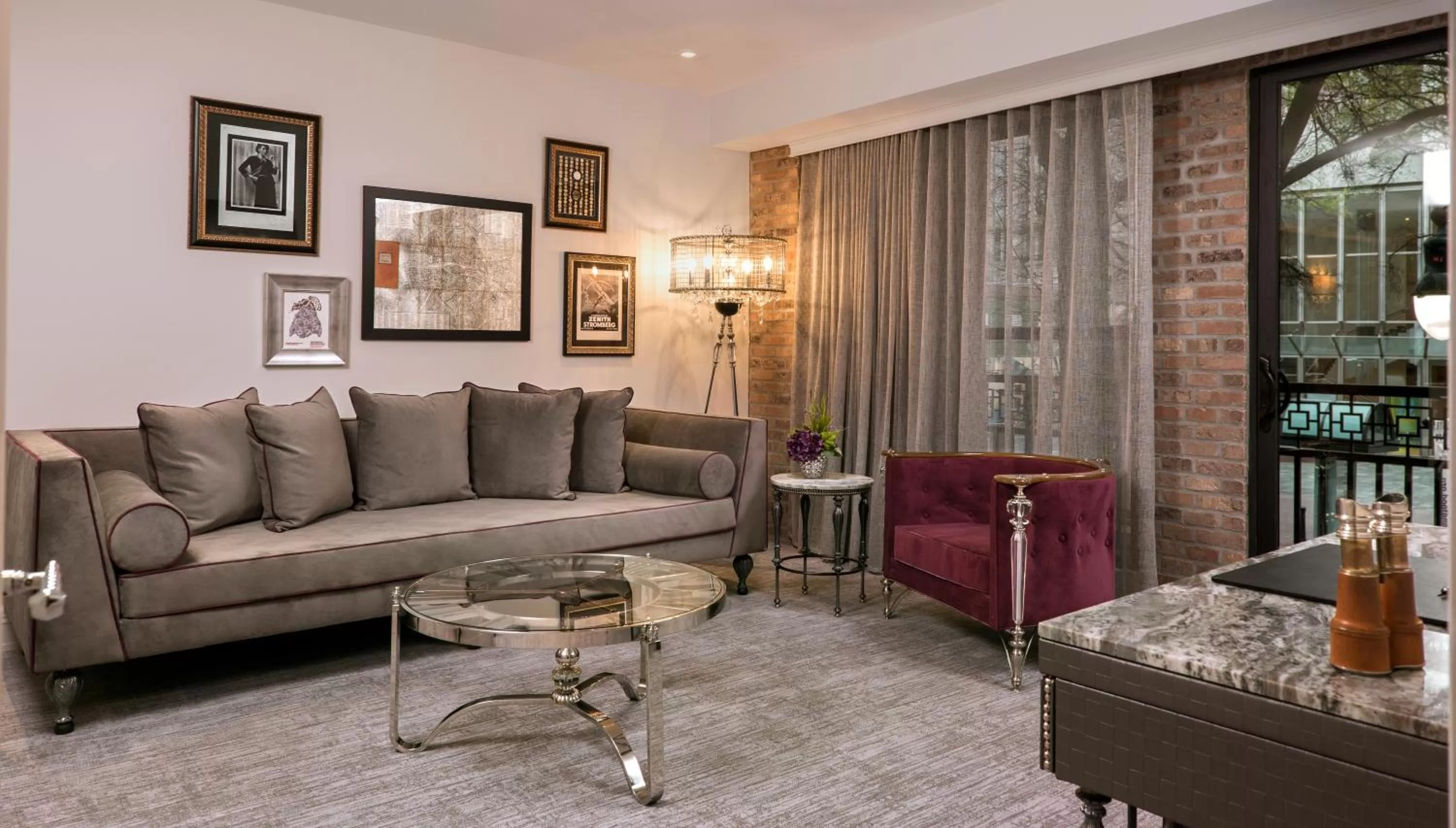 King Suite with Balcony in The Ivey's Hotel