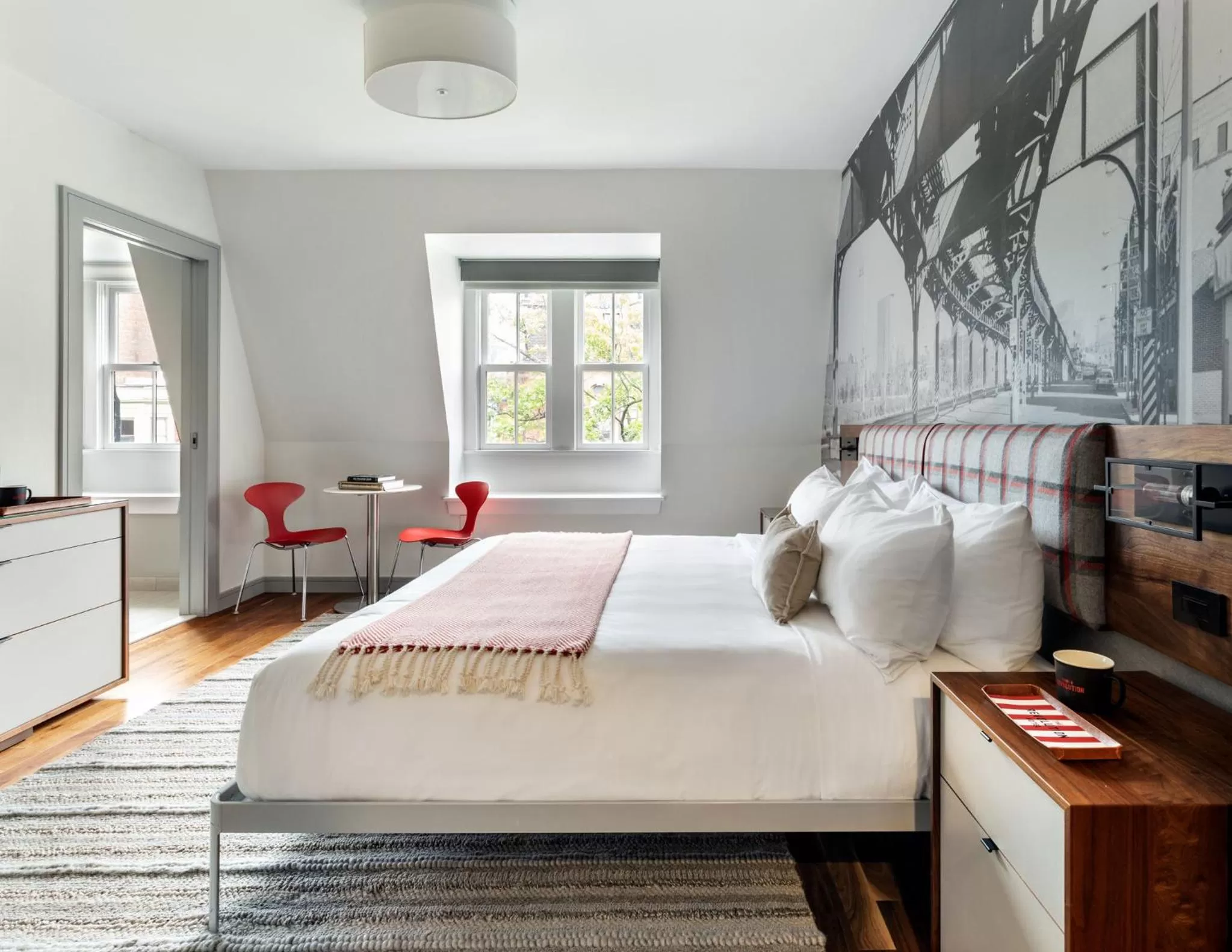 Revolution Lofts King Bathroom in Room in The Revolution Hotel