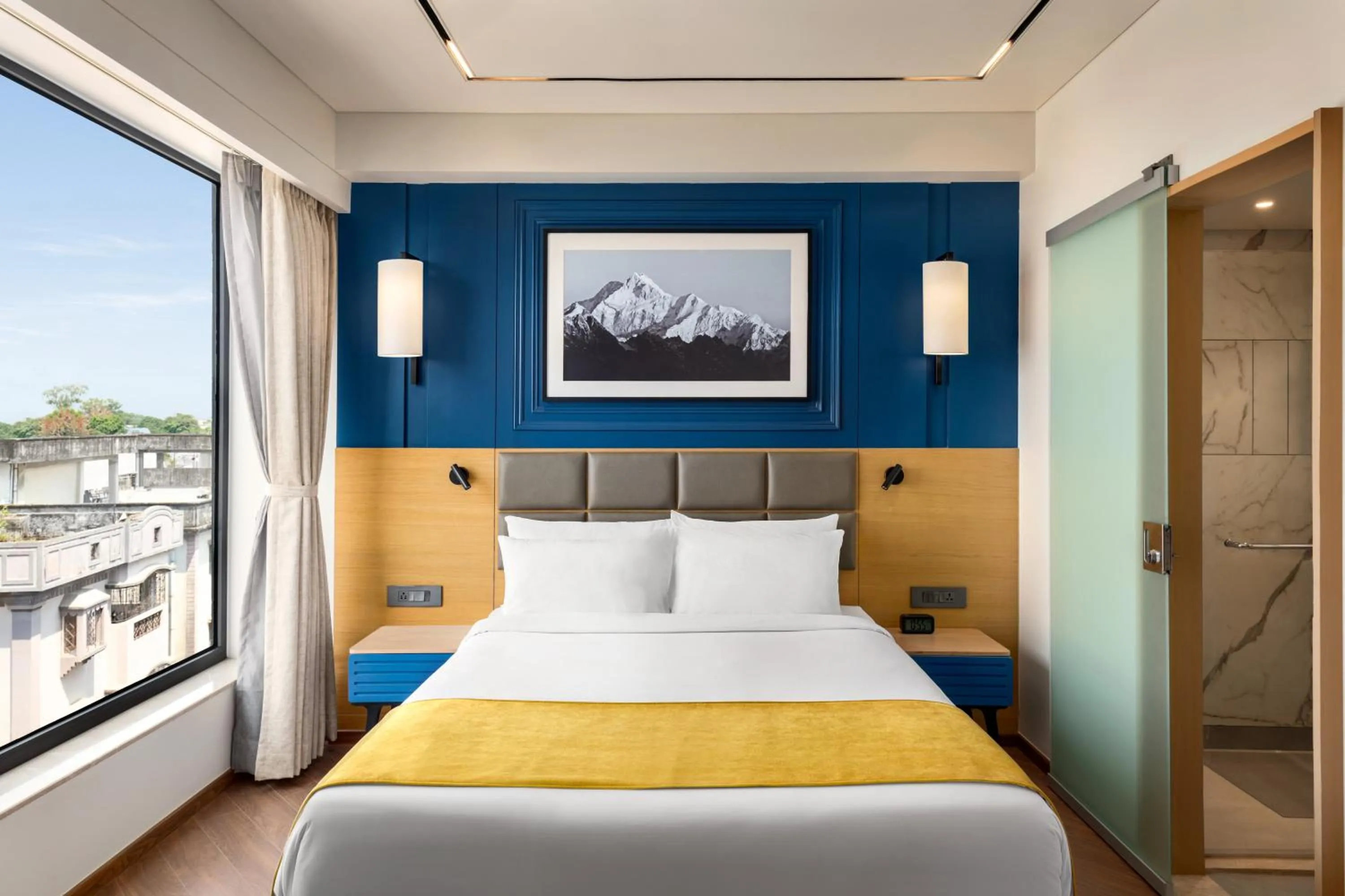 Deluxe Queen Room - Non-Smoking in Ramada Encore by Wyndham Siliguri Sevoke Road