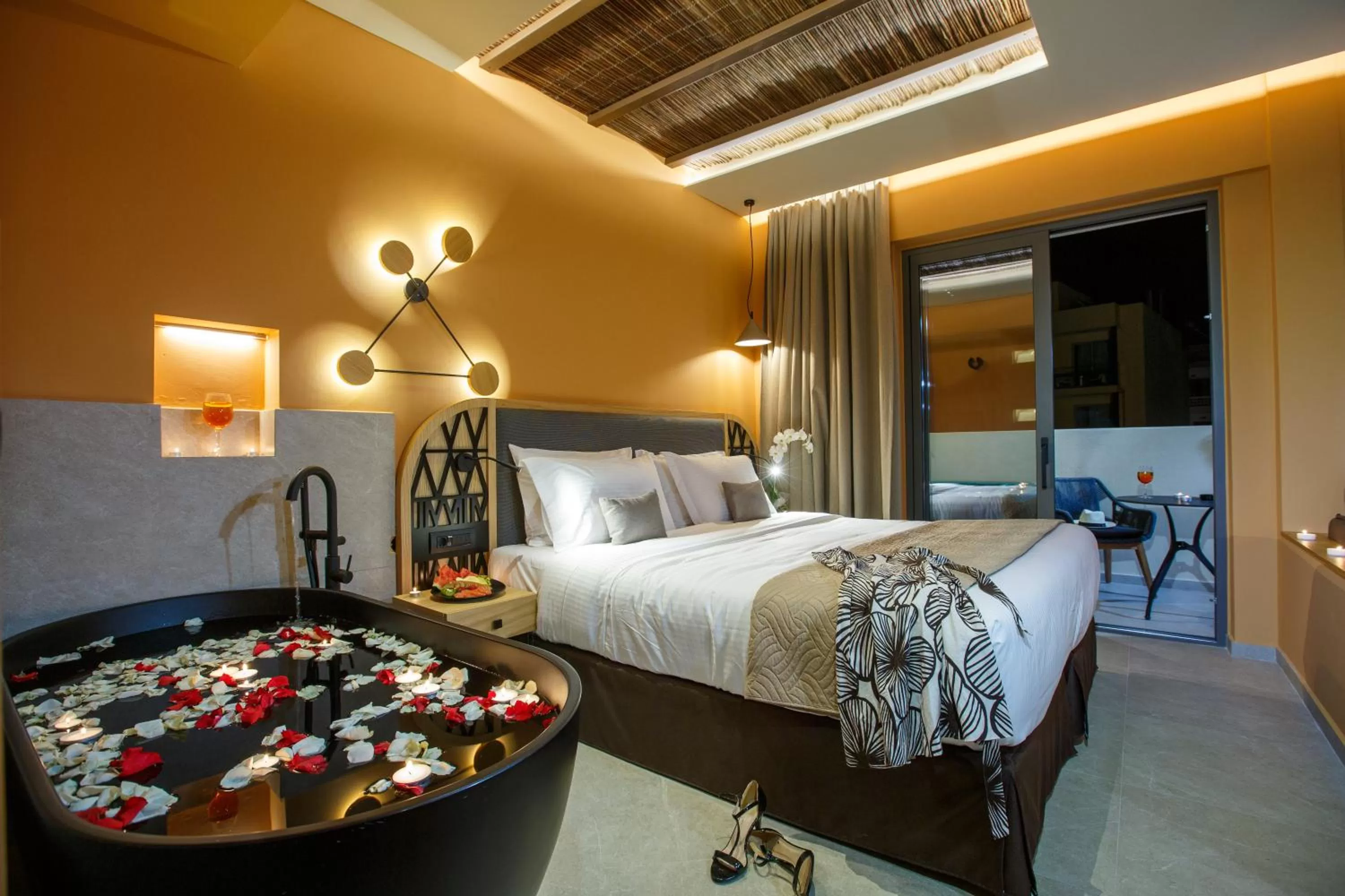 Romantic Deluxe Suite with Jacuzzi in Palmera Beach Hotel & Spa - Adults Only