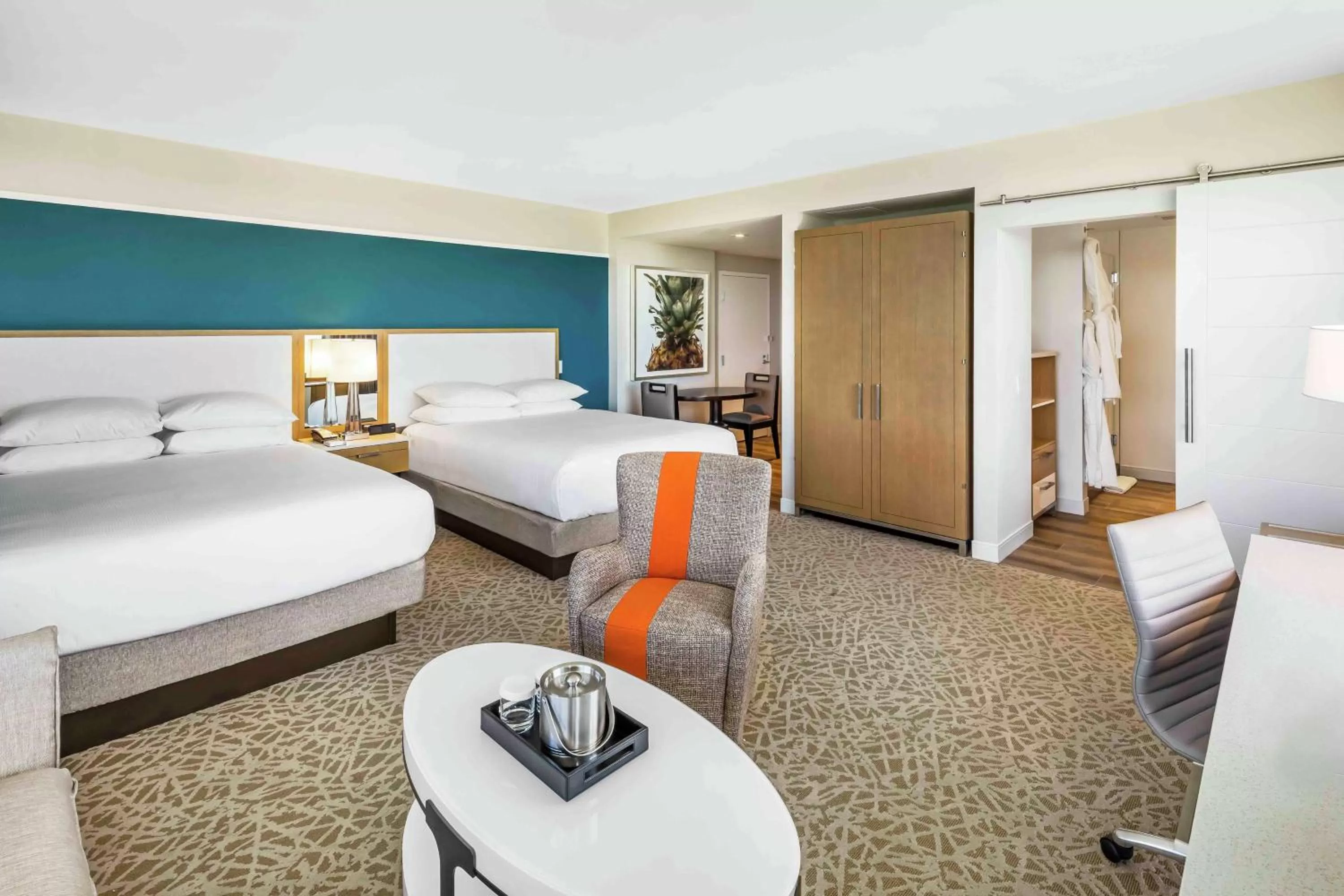 Junior Suite with Two Queen Beds in Hilton Miami Dadeland