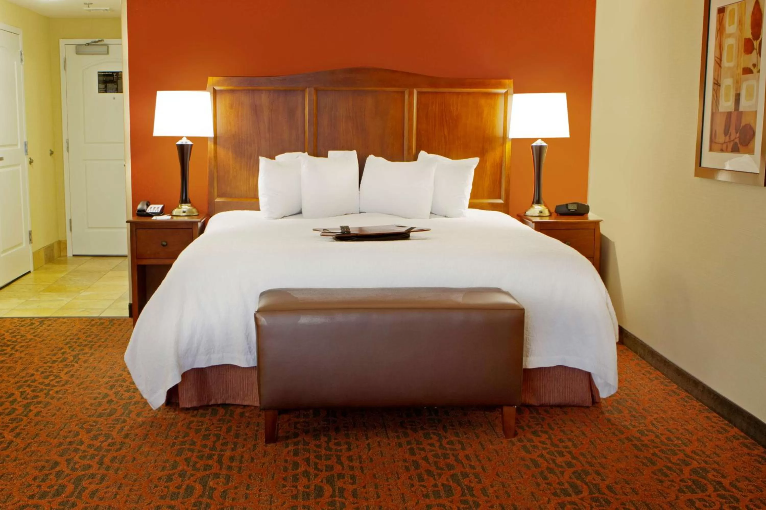 King Room with Roll-In Shower - Disability Access in Hampton Inn Bangor