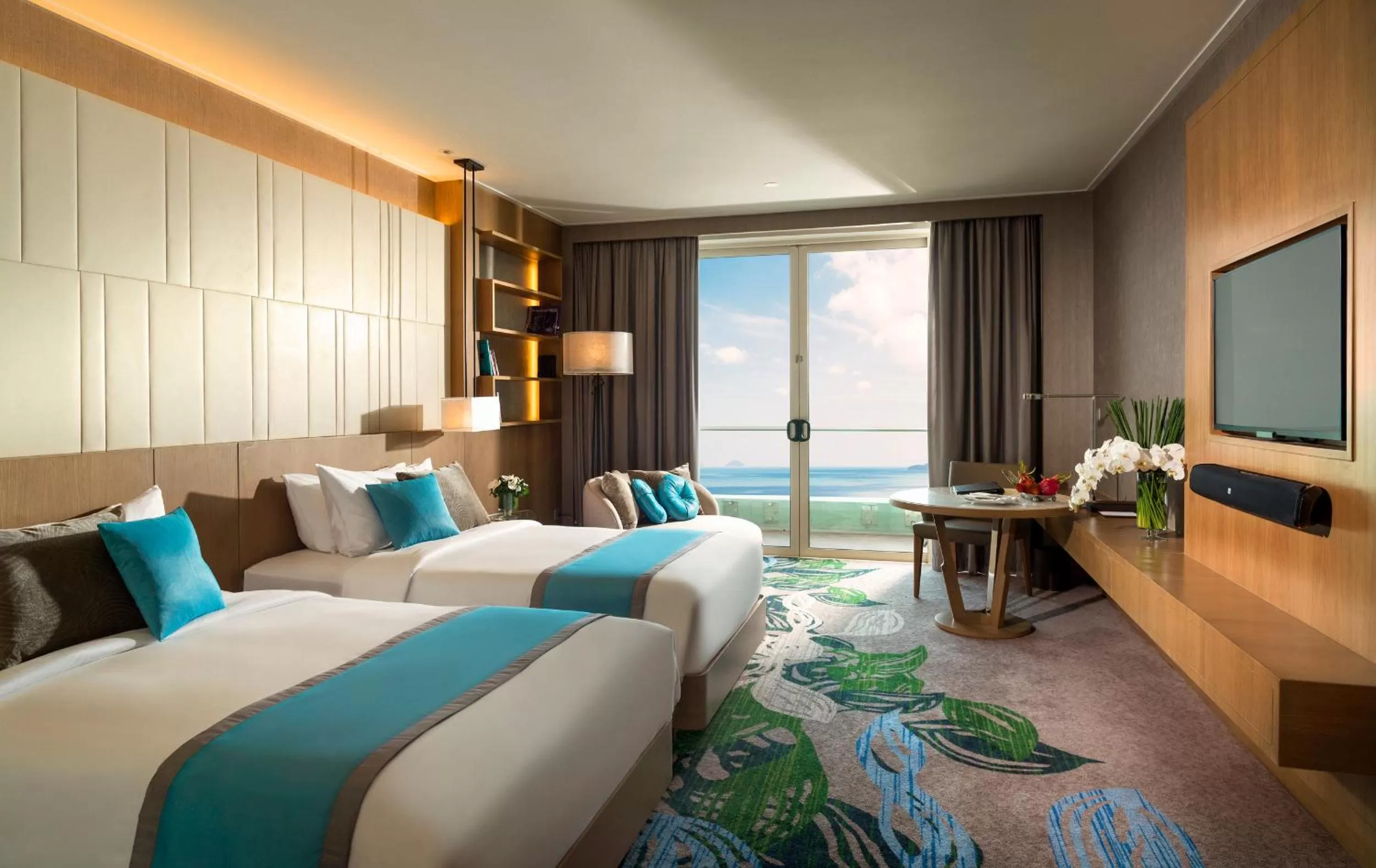 Classic Twin Room with Ocean View - High Floor in InterContinental Nha Trang by IHG