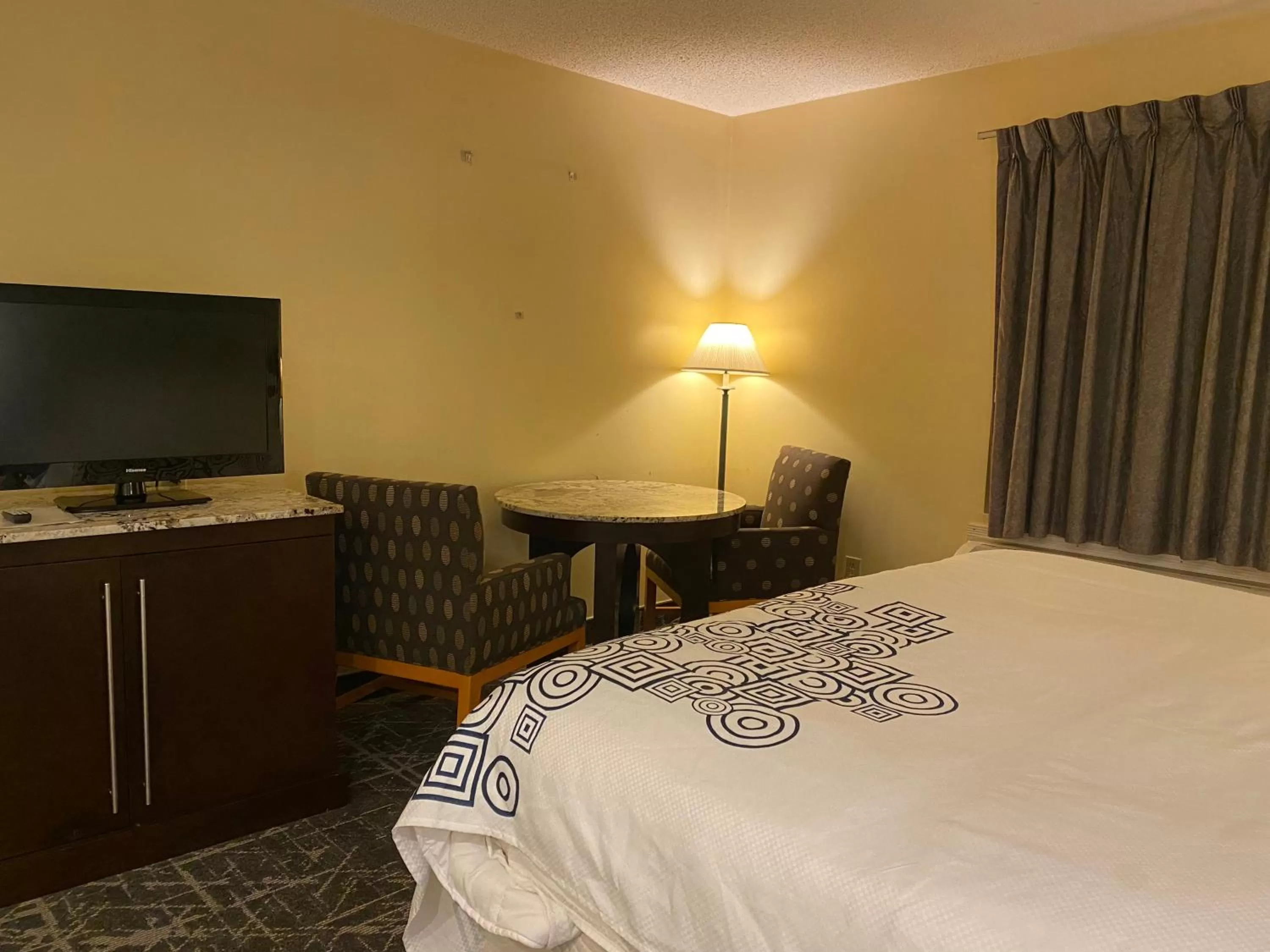 King Suite with Spa Bath- Non-Smoking - single occupancy in Knights Inn & Suites Dublin