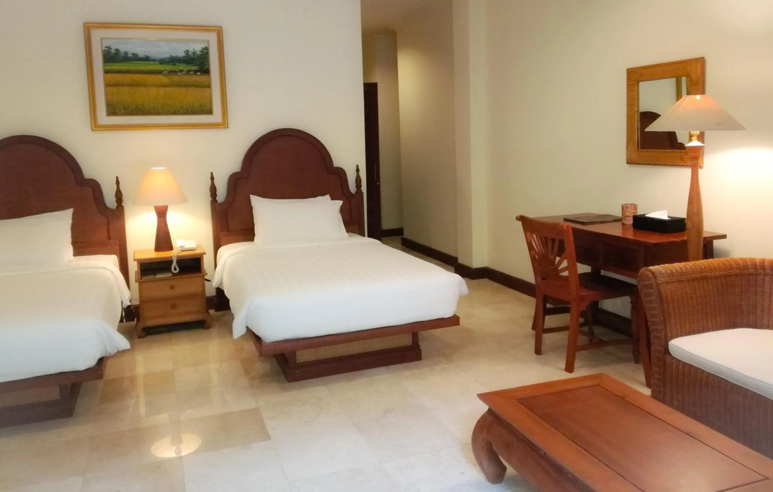 Deluxe Twin Room in Samhita Garden Ubud