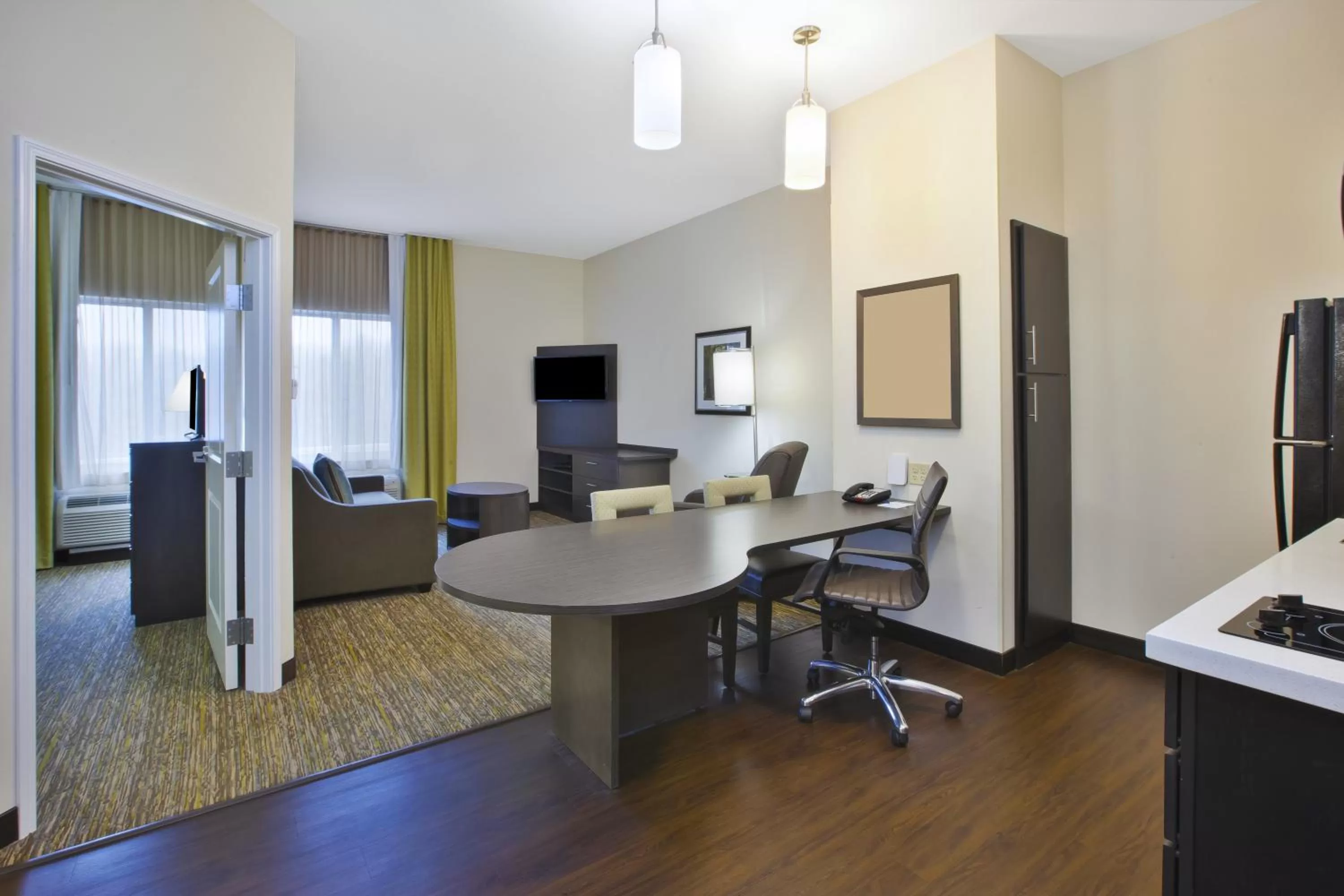 One-Bedroom Suite - Hearing Accessible with Bath Tub in Candlewood Suites Morgantown-Univ West Virginia by IHG