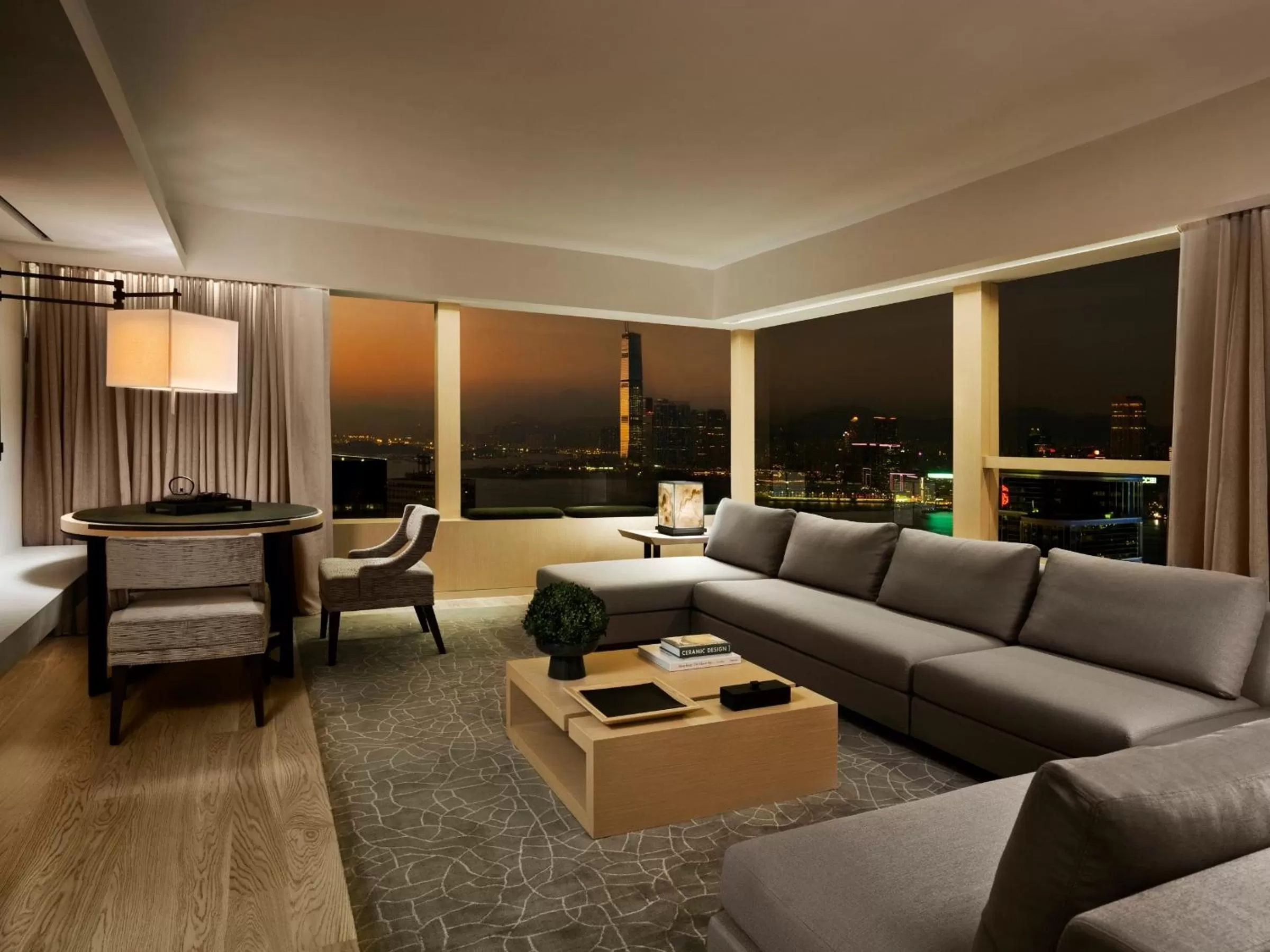 Upper Suite with Harbor View in Upper House Hong Kong