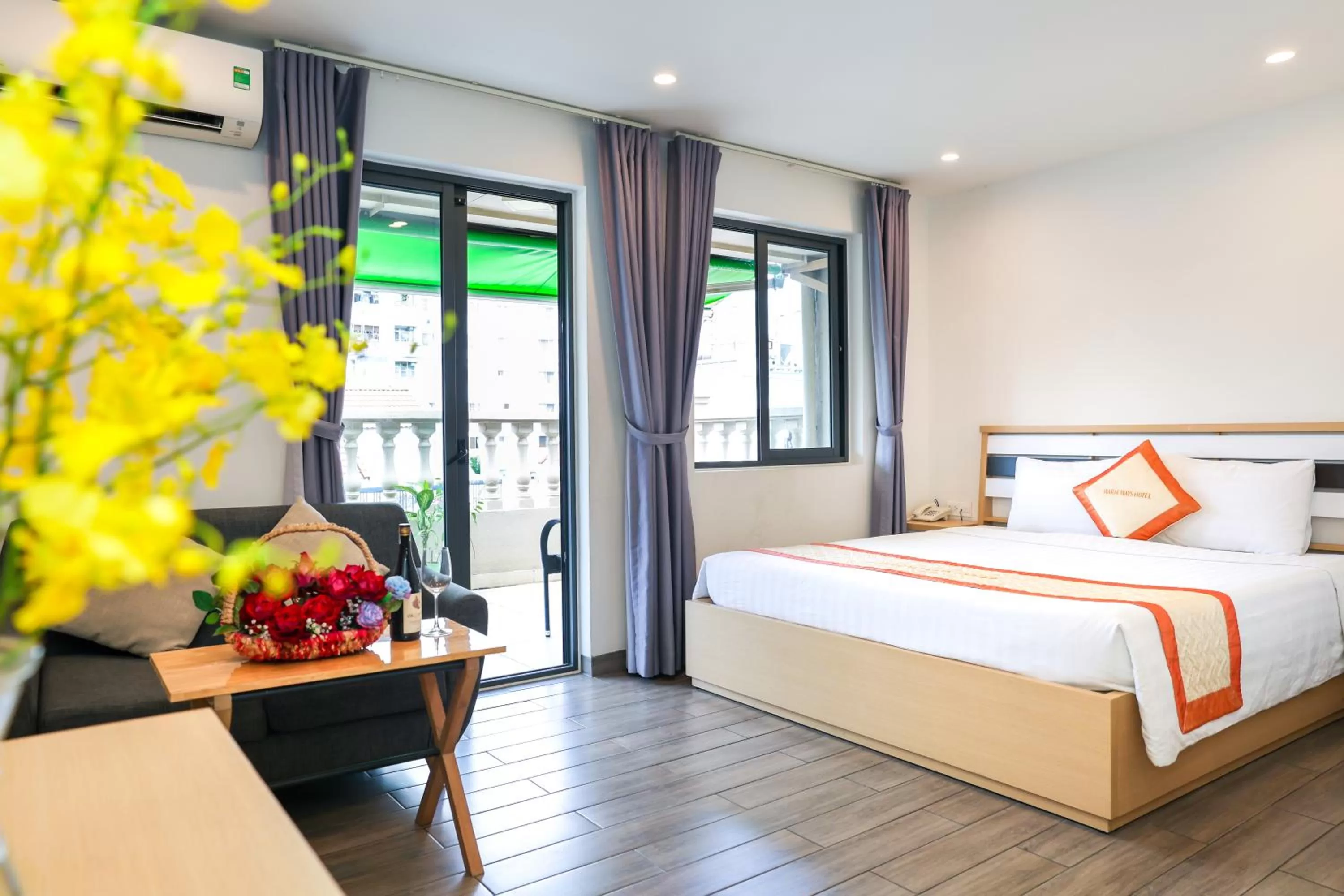 Studio with Balcony in Warm Ways Hotel & Serviced Apartments