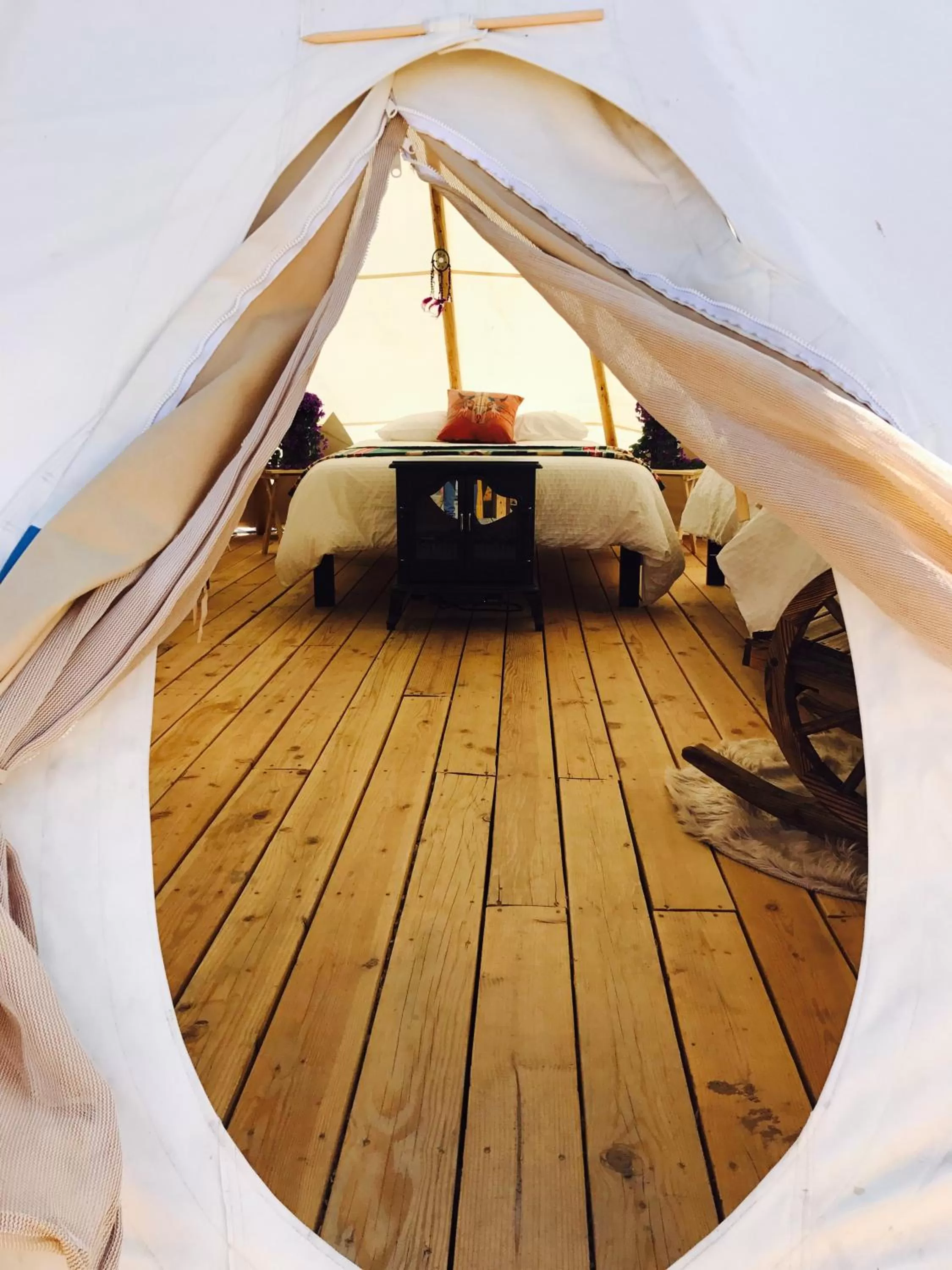 Teepee - Coyote in Olancha RV Park and Motel