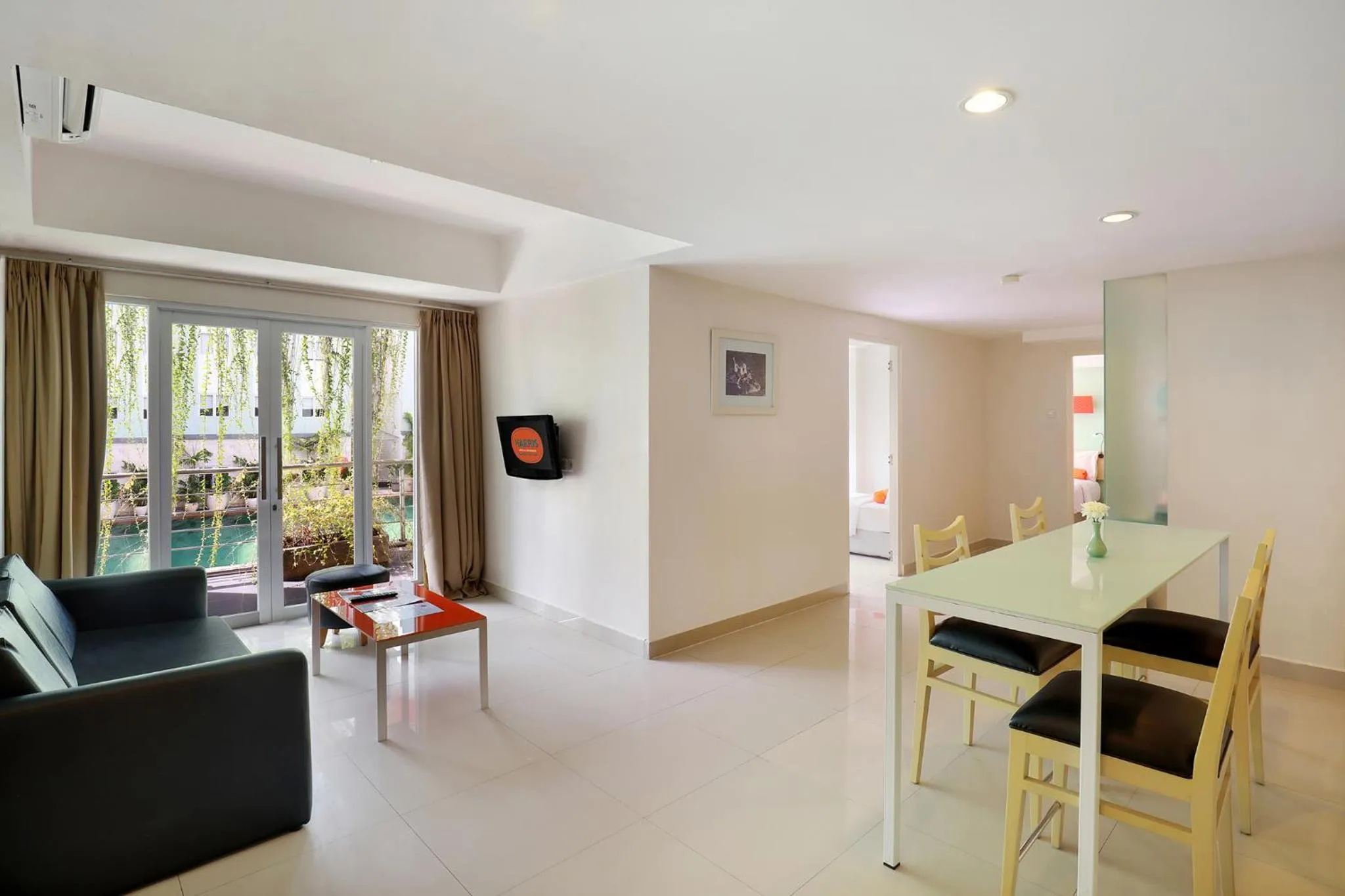 Two Bedroom HARRIS Residence in HARRIS Hotel & Residences Riverview Kuta, Bali