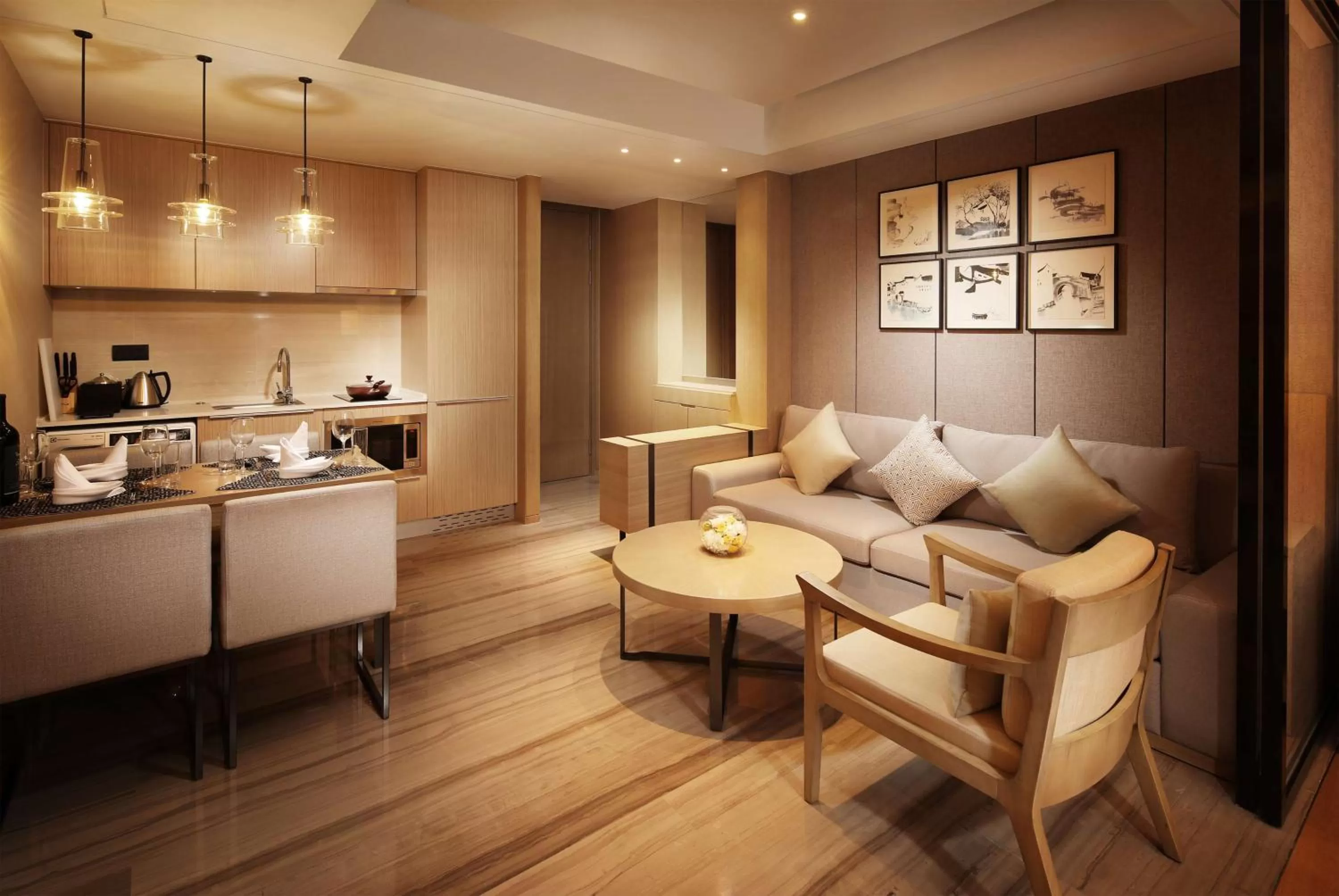 King Studio Suite in Hilton Suzhou