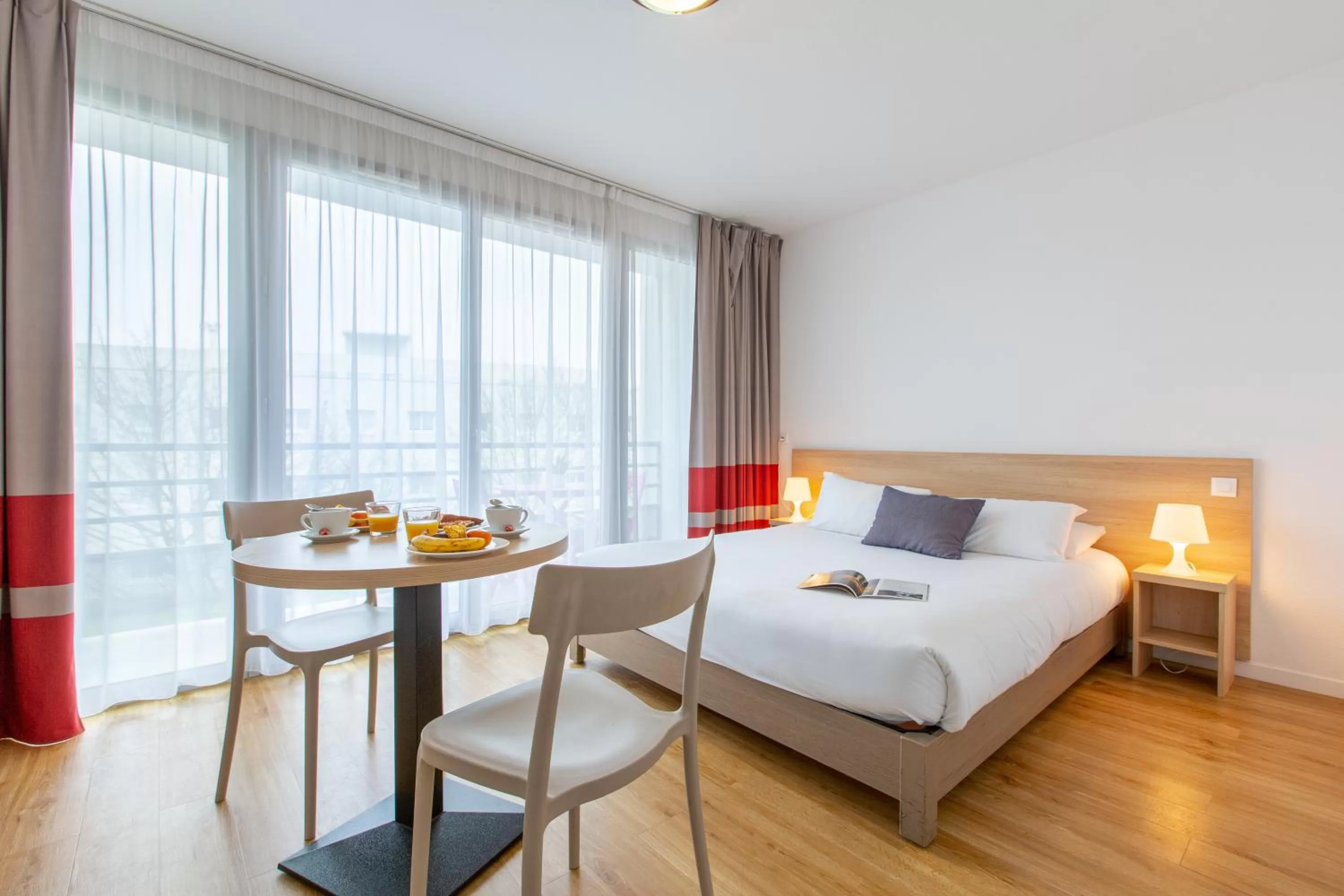 Double Studio with balcony in Comfort Aparthotel Le Mans