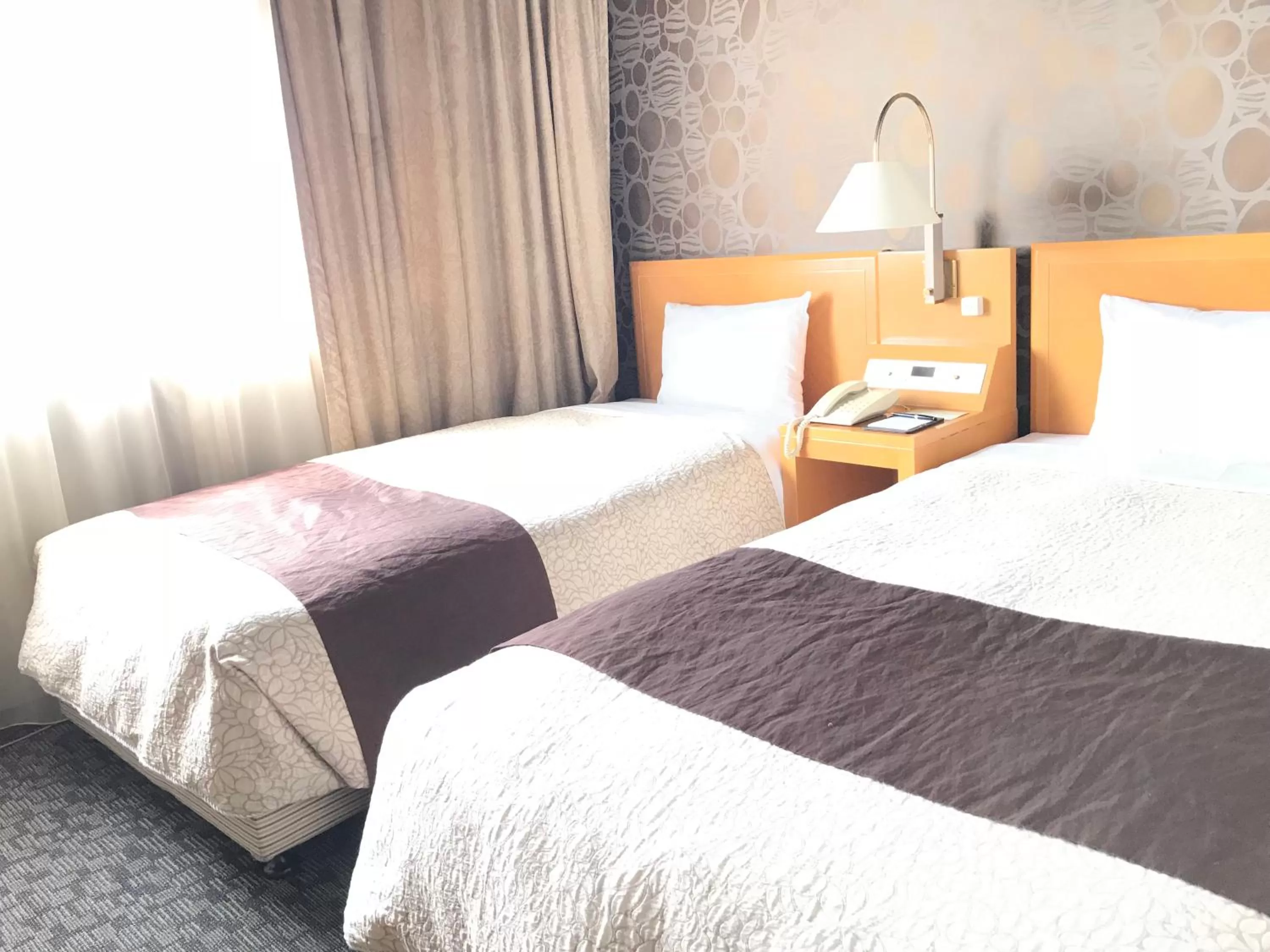 Twin Room with Mt. Fuji View - Non-Smoking in Numazu River Side Hotel