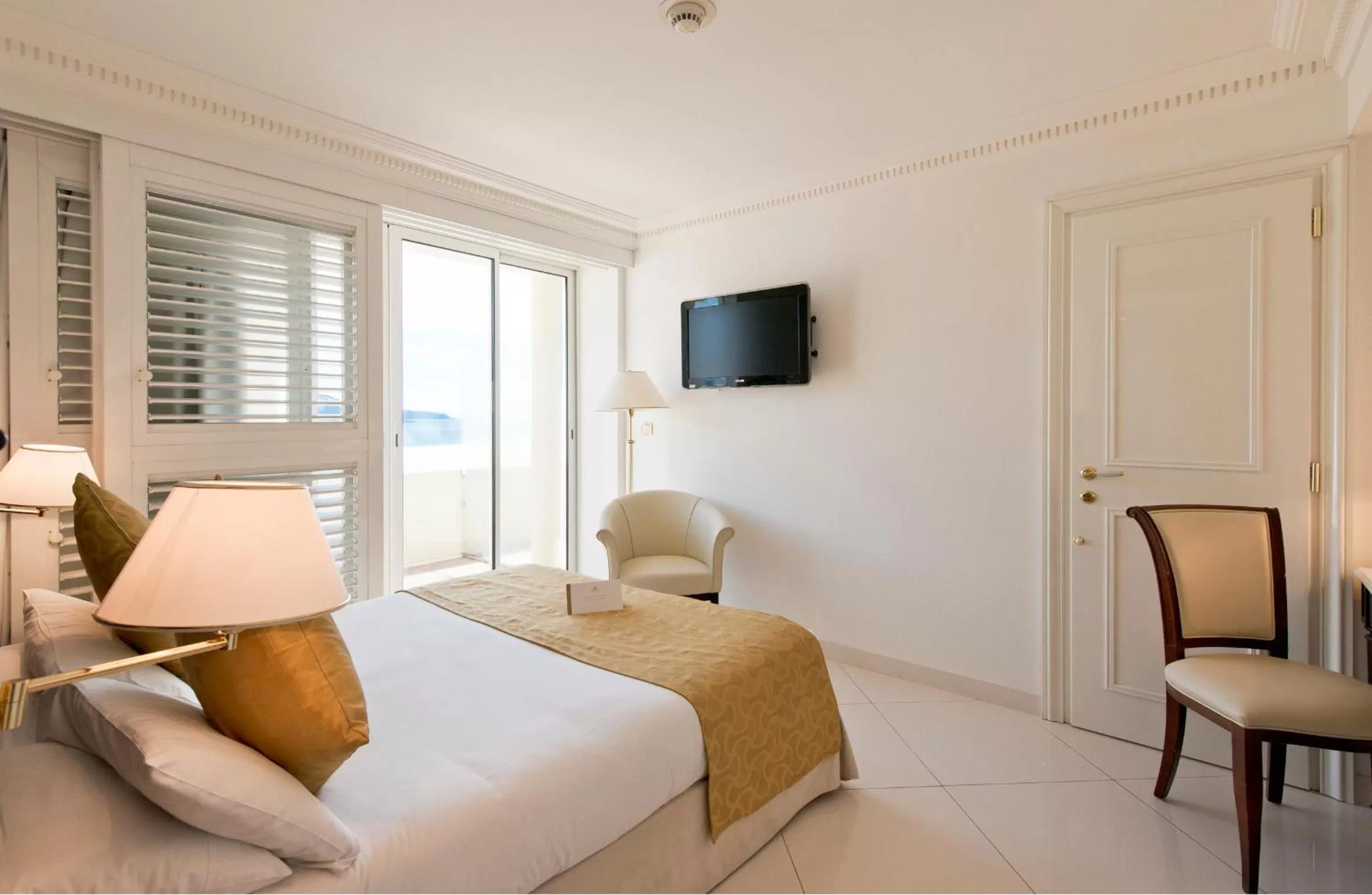 Double Room with Partial Sea View in Hôtel West End Promenade