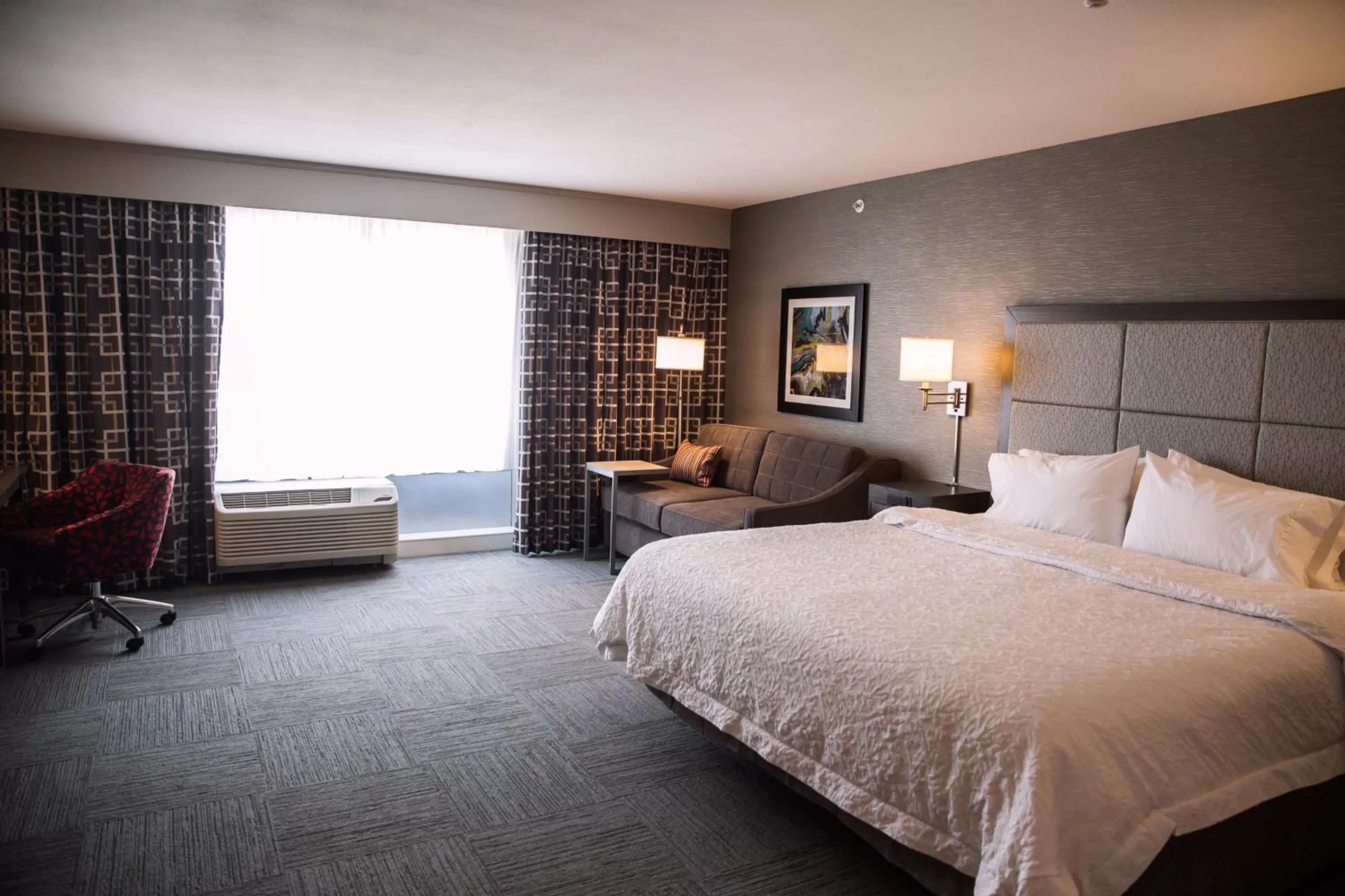 King Room with Sofa Bed - Hearing Accessible/Non-Smoking in Hampton Inn-Pontiac