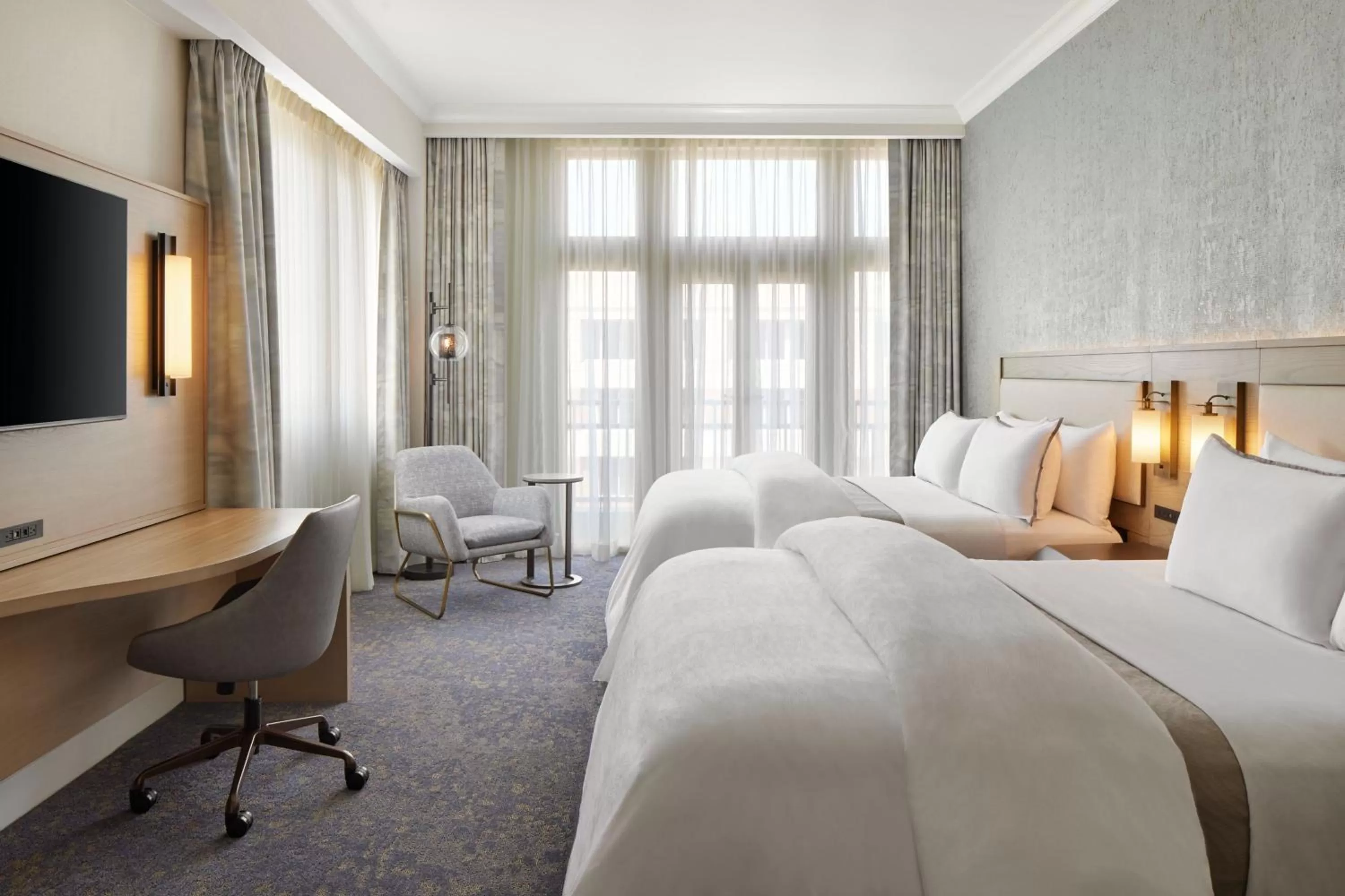 Deluxe, Larger Guest room, 2 Queen in Westin Georgetown, Washington D.C.