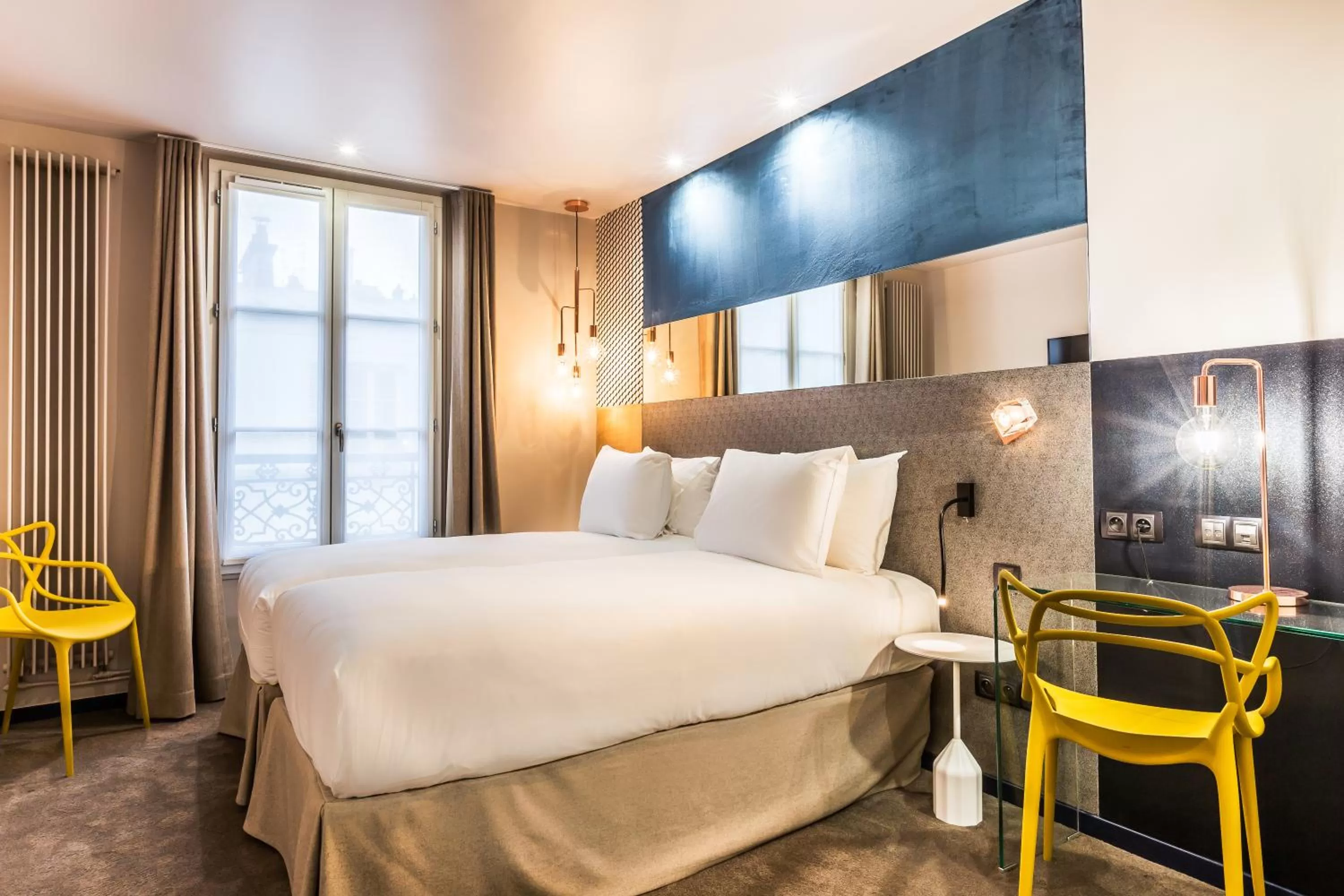 Twin Room in Hotel Duette Paris