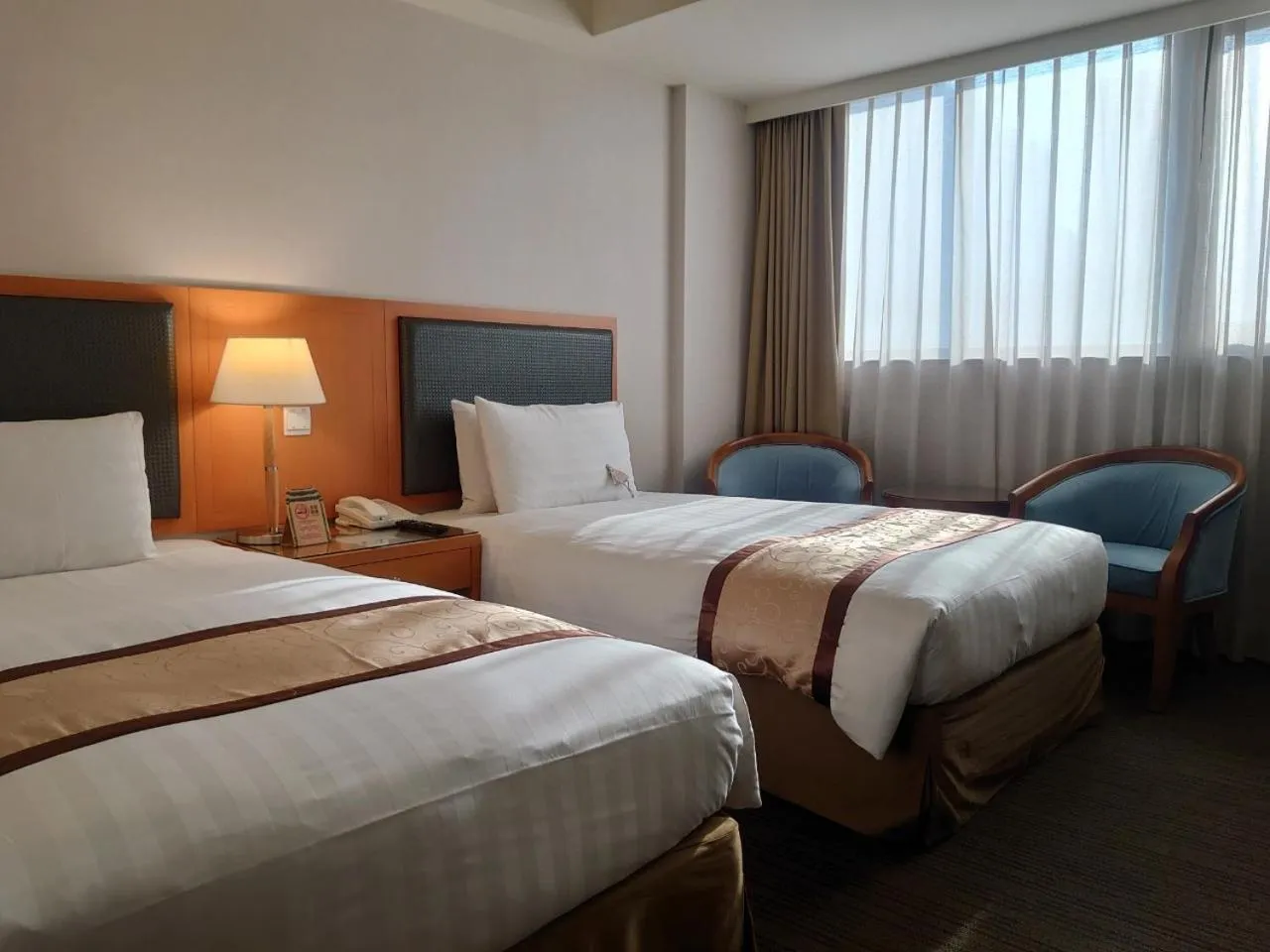 Superior Twin Room in Fuward Hotel Tainan