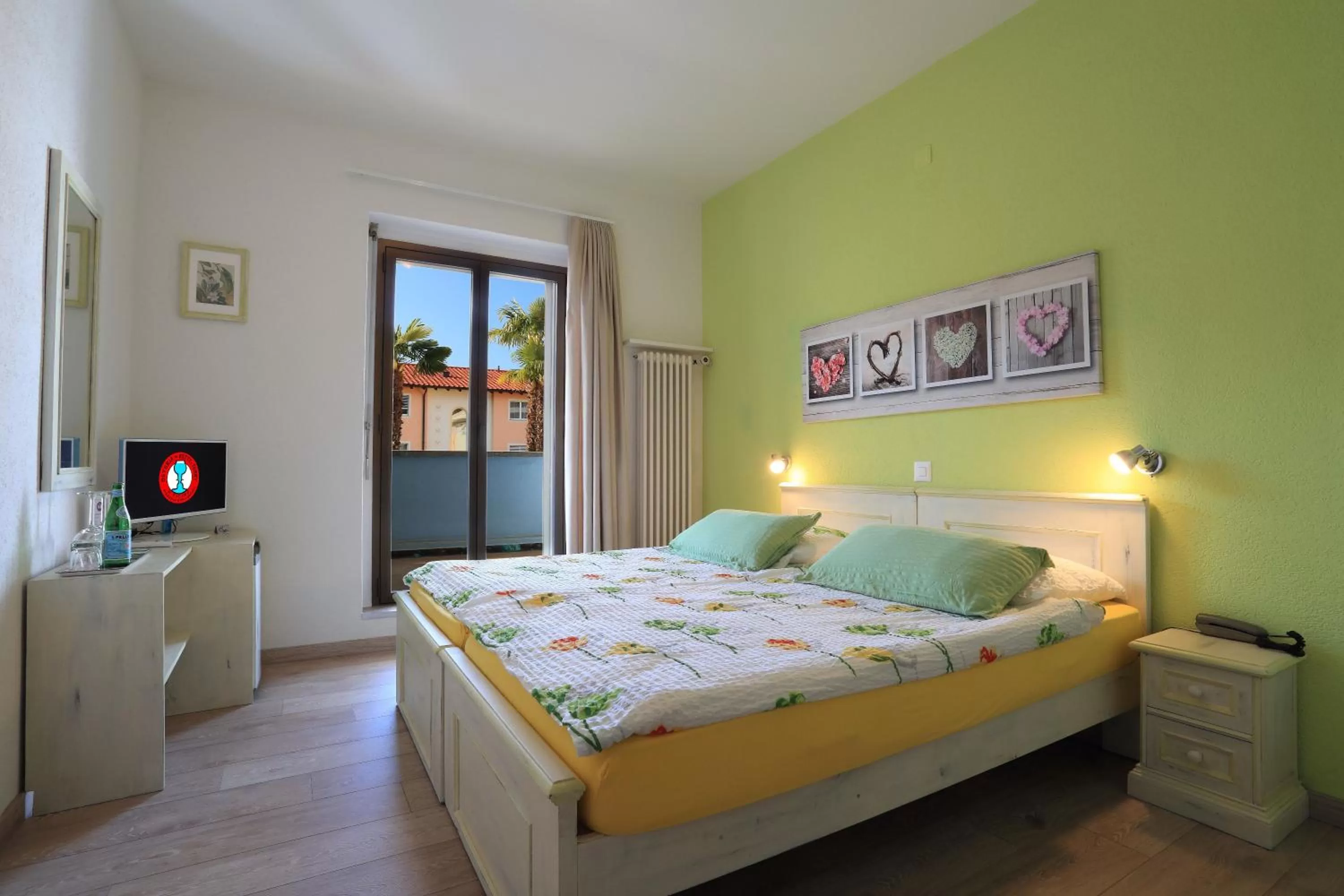 Standard Twin Room with Garden View in Osteria Ticino by Ketty & Tommy