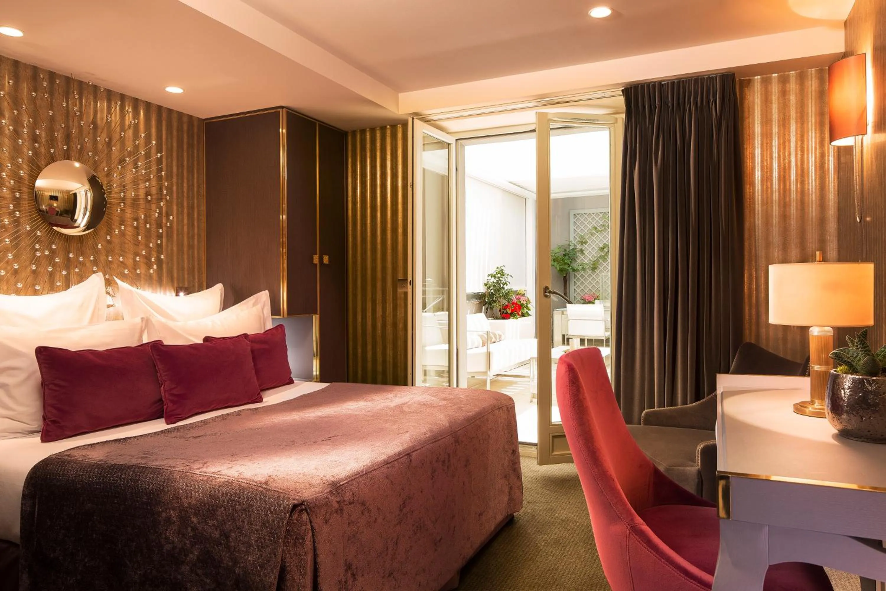 Double Room with Terrace in Hôtel Baume