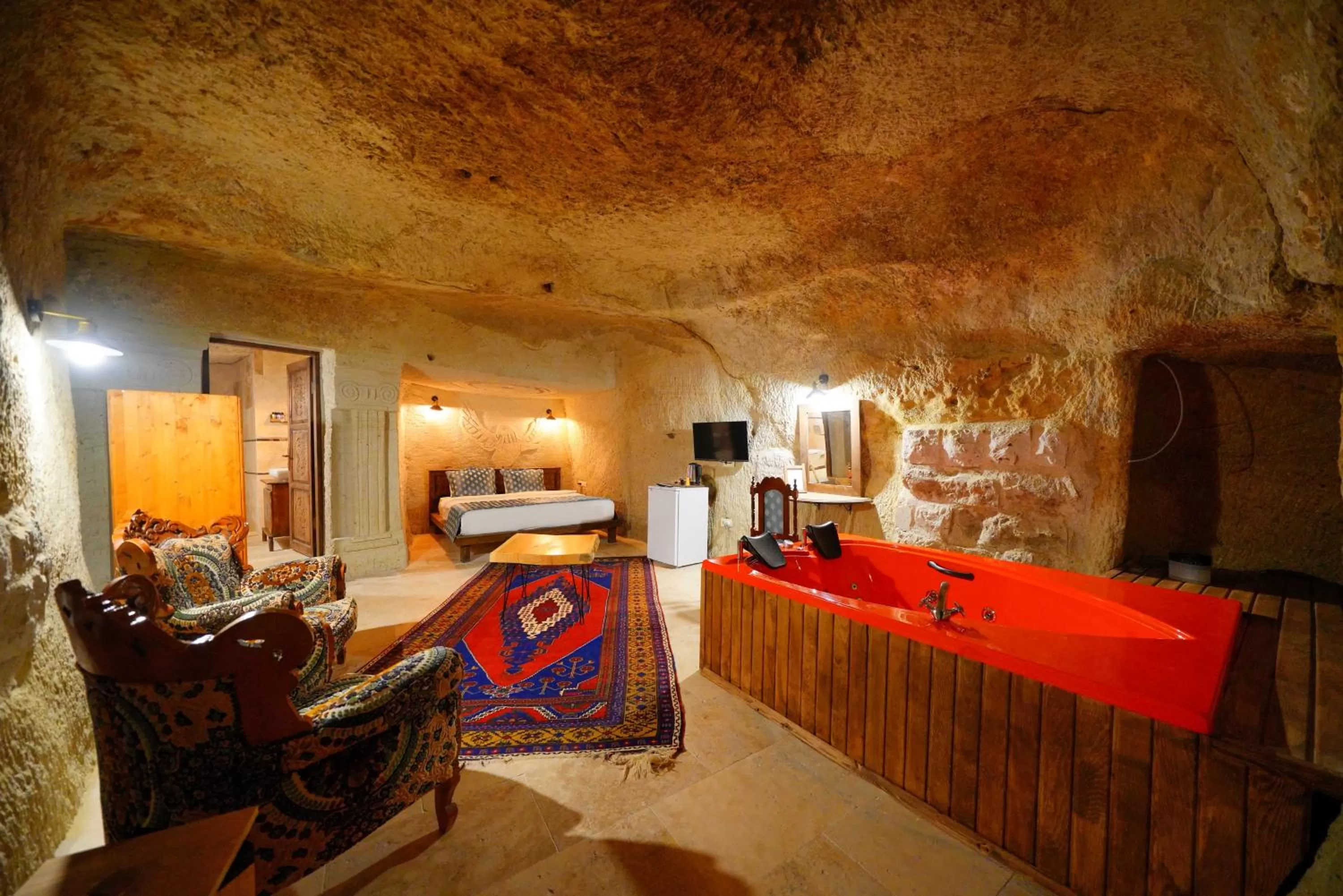 King Room in Cappadocia Nar Cave House & Swimming Pool