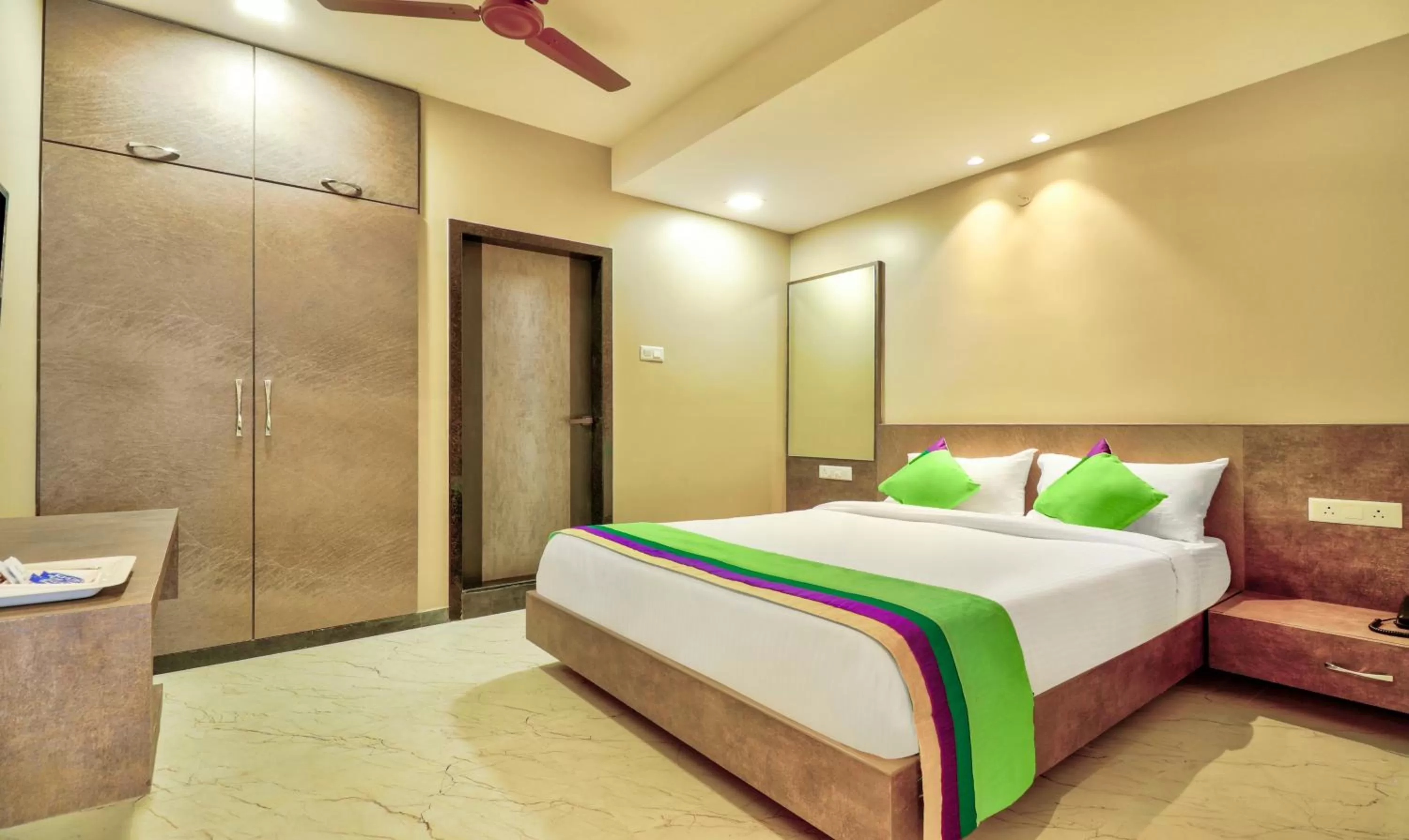 Deluxe Double Room - single occupancy in Treebo Sriz Cozy Seethamadhara