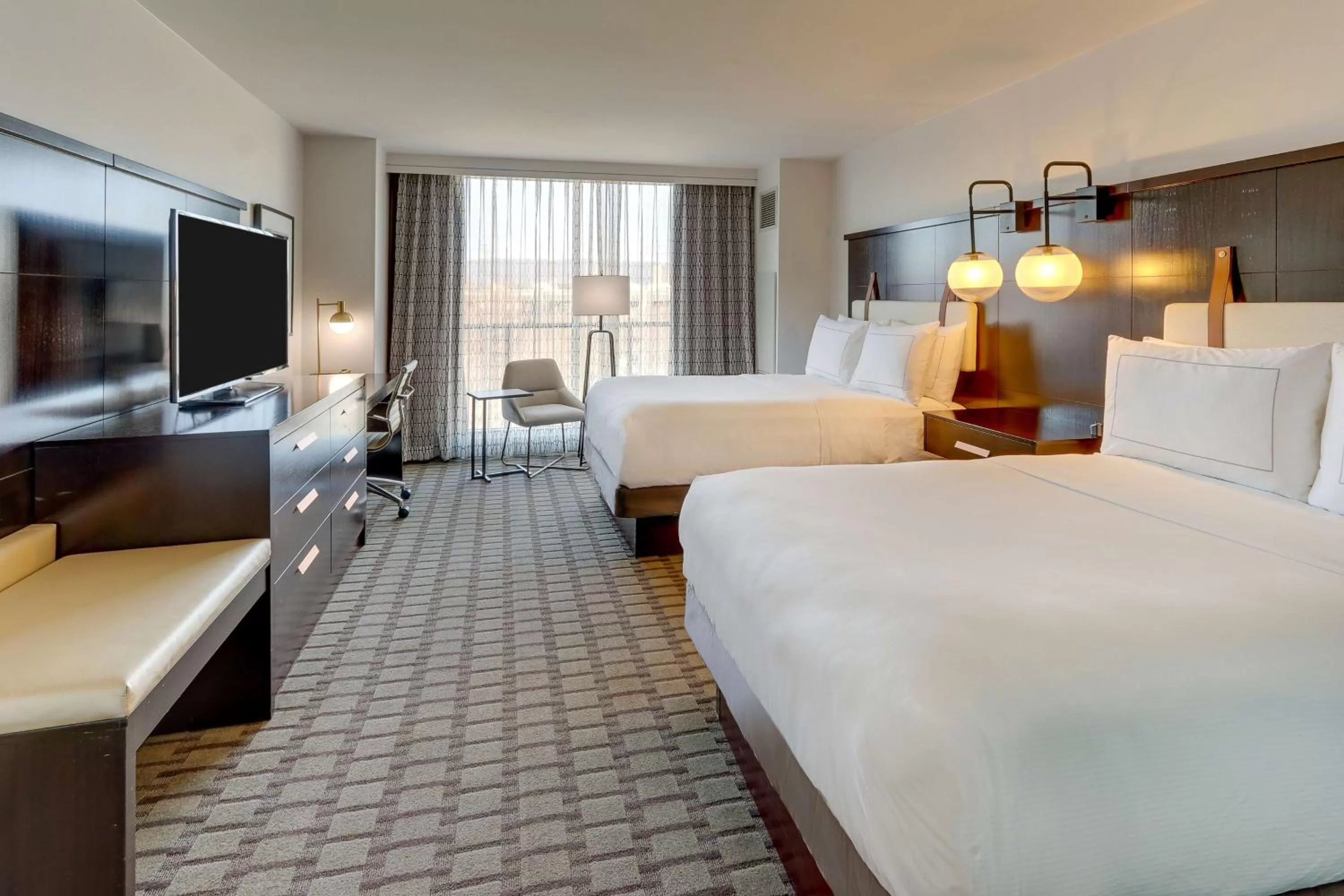 Double Room with Two Double Beds in The Chattanoogan Hotel, Curio Collection By Hilton