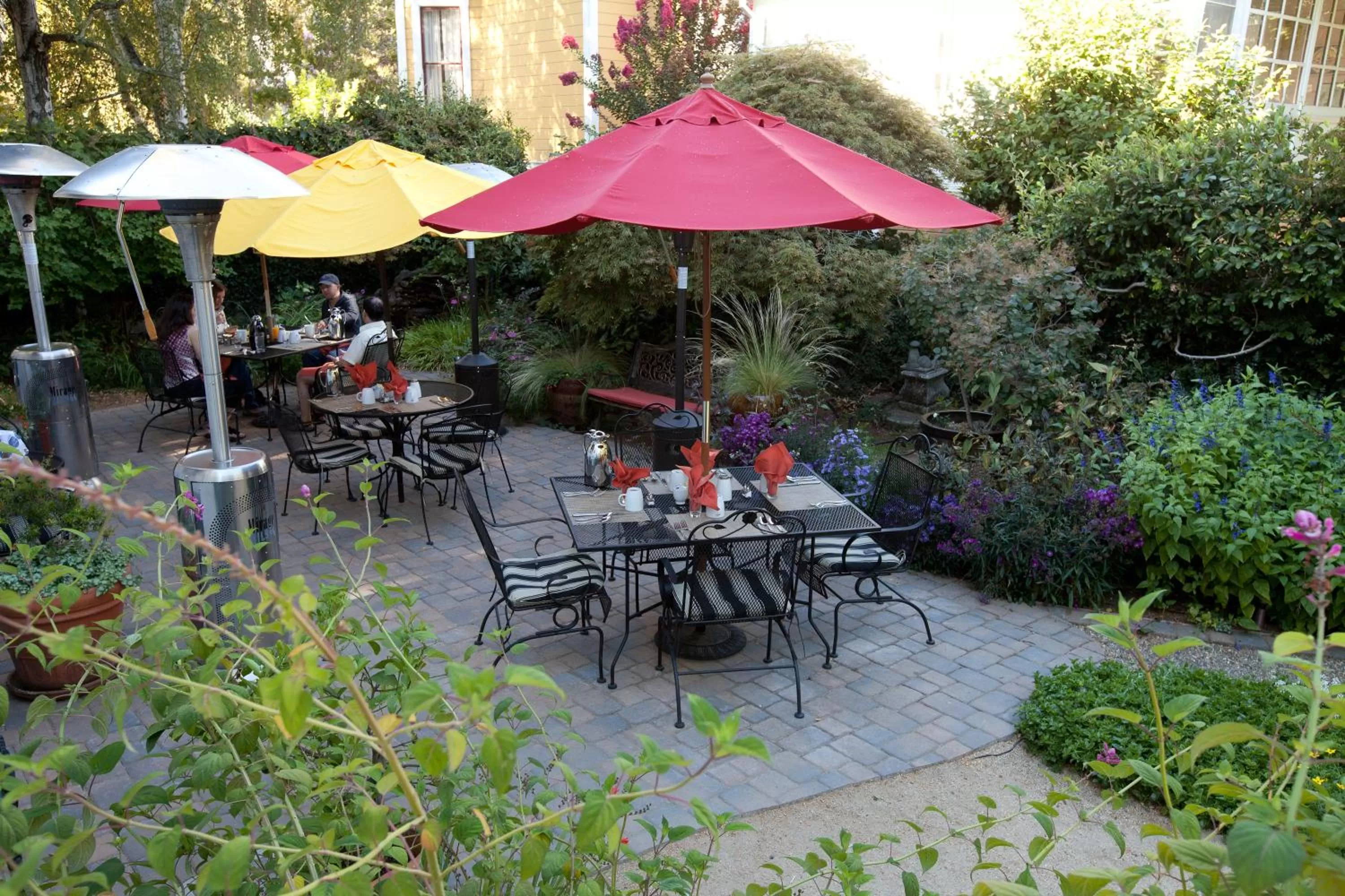 Garden in The Inn on First