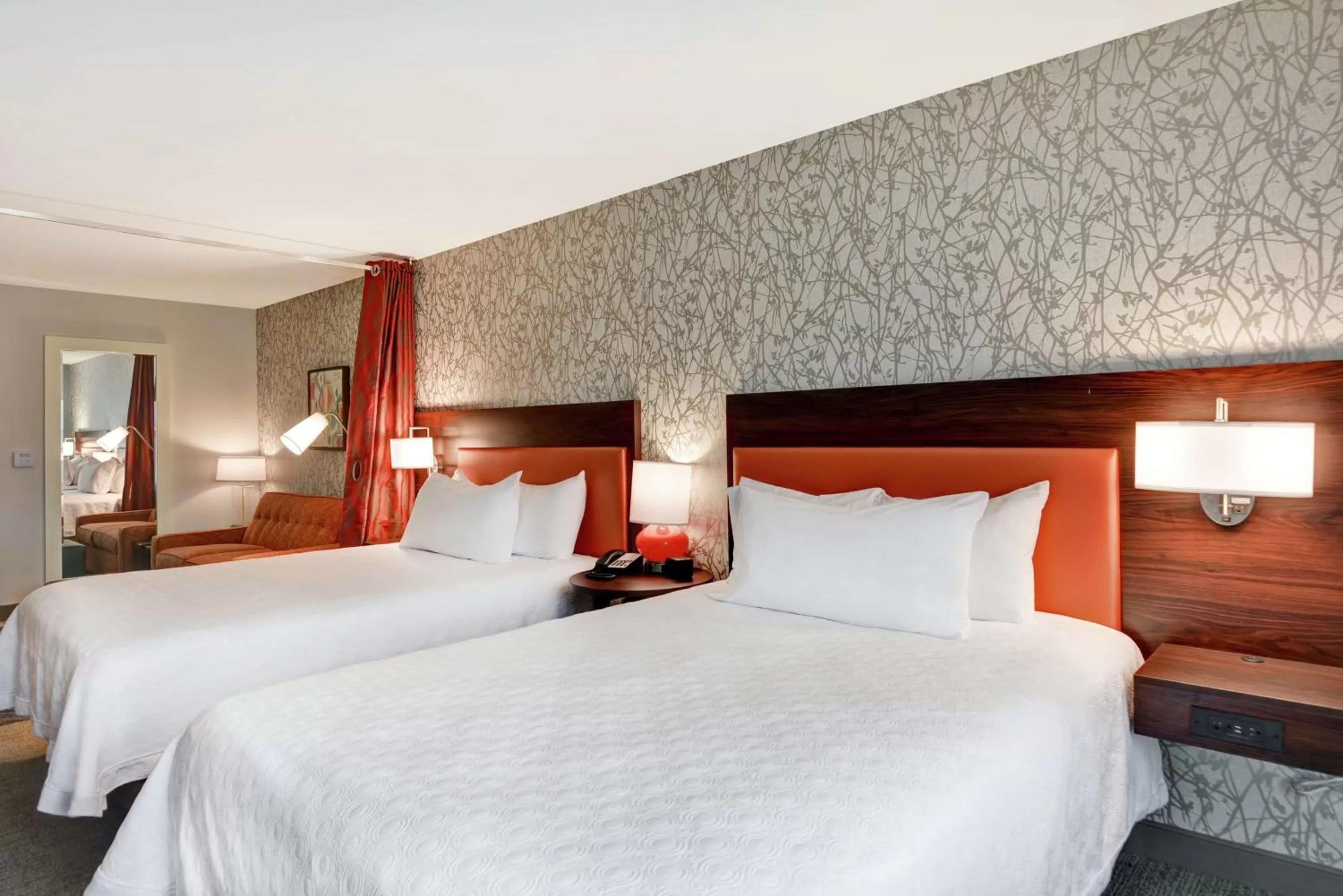 Queen Studio with Two Queen Beds - Non-Smoking in Home2 Suites By Hilton Madison Huntsville Airport