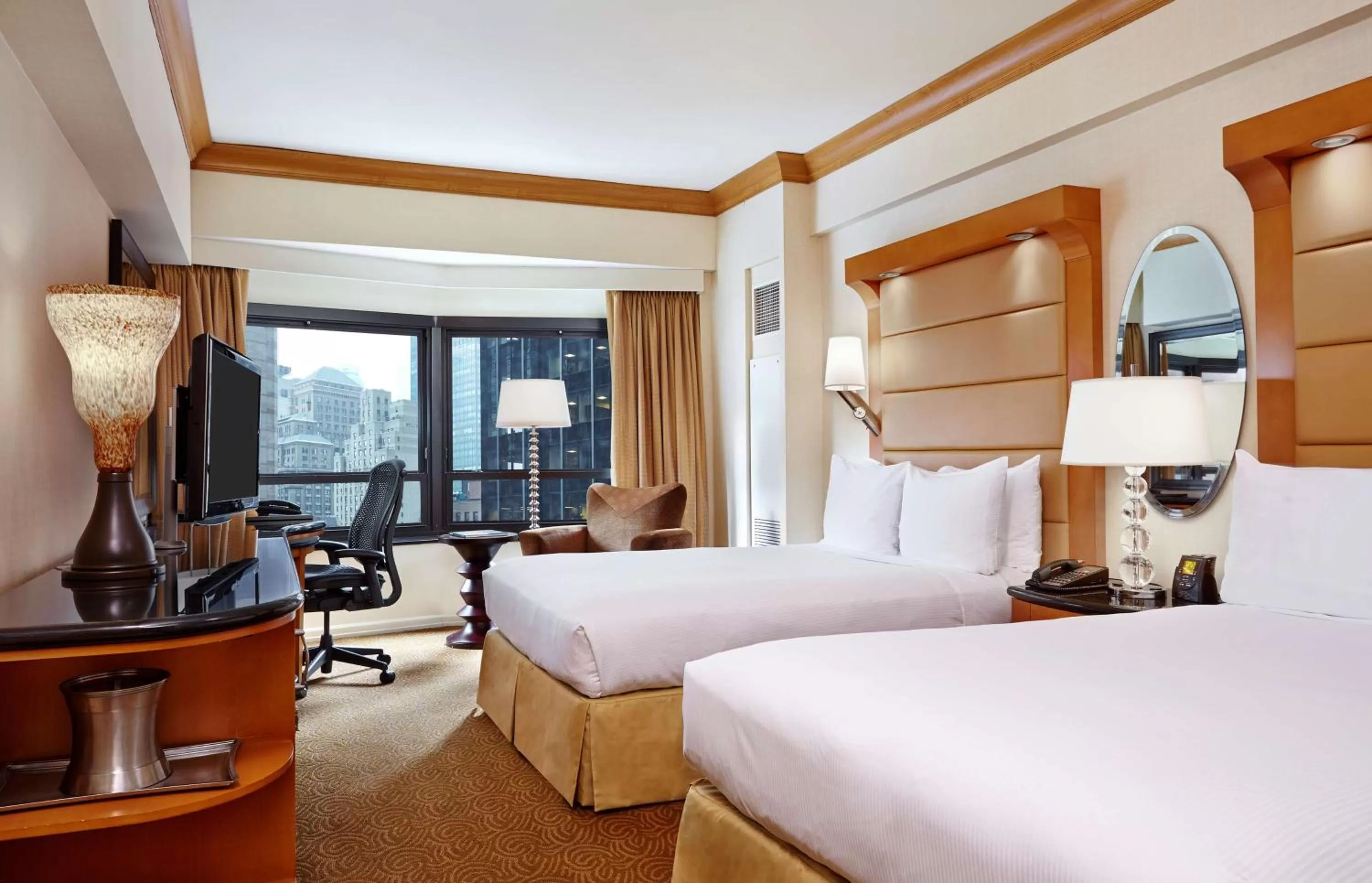 Urban Two Double Beds in New York Hilton Midtown