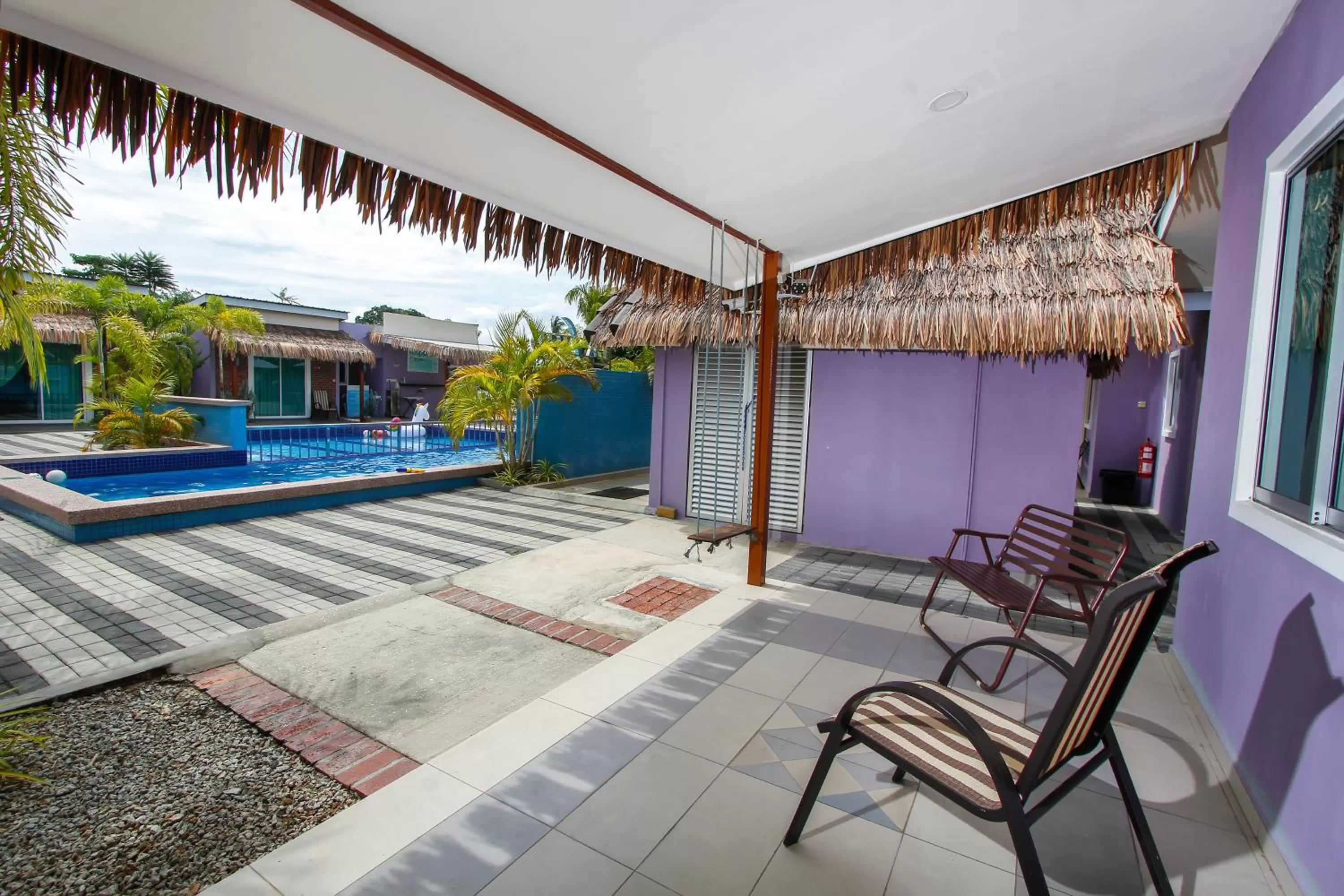 Superior Family Room with Pool View in Lavigo Resort