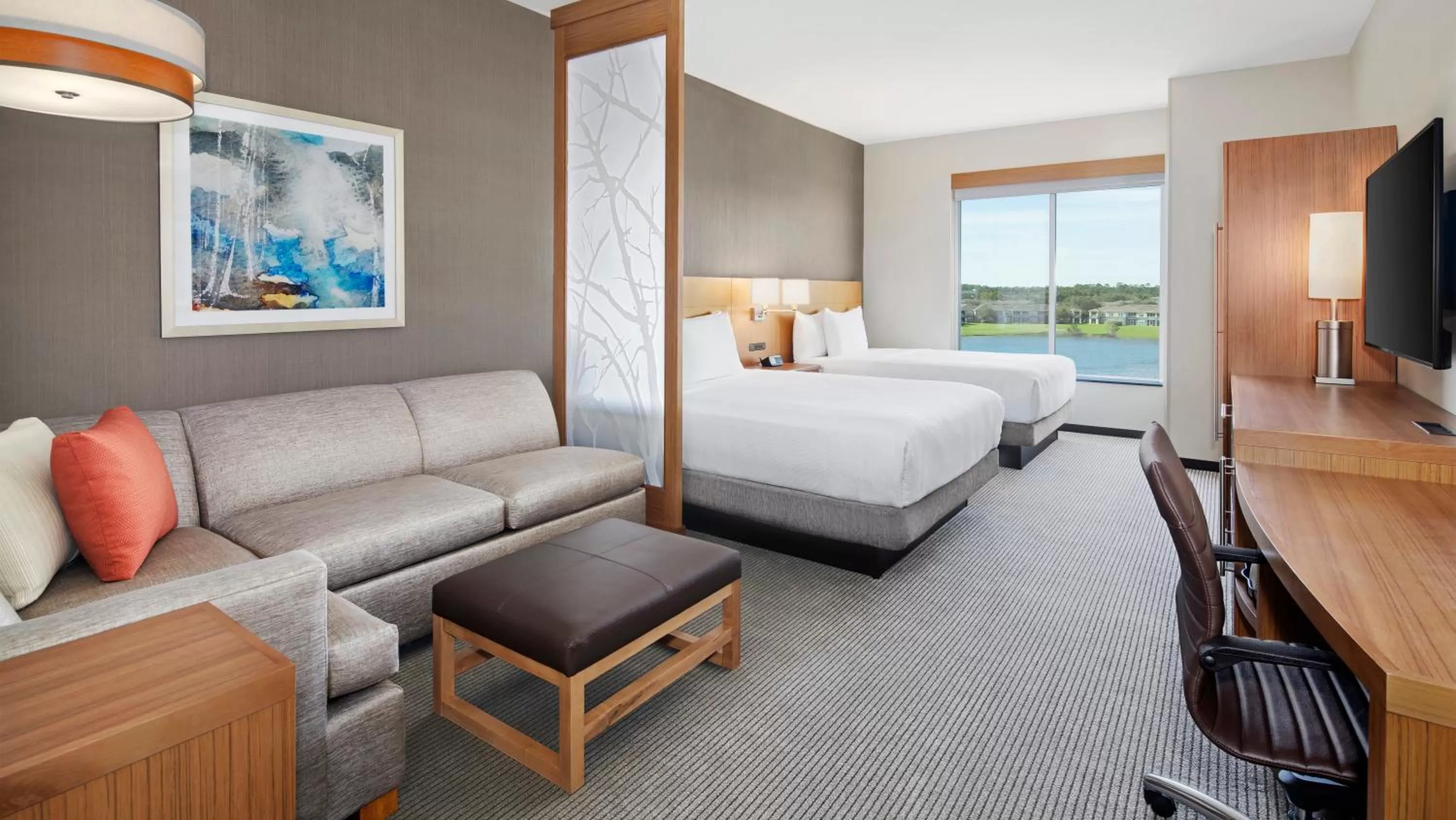 Queen Room with Two Queen Beds and Accessible Tub in Hyatt Place Jacksonville St. Johns Town Center