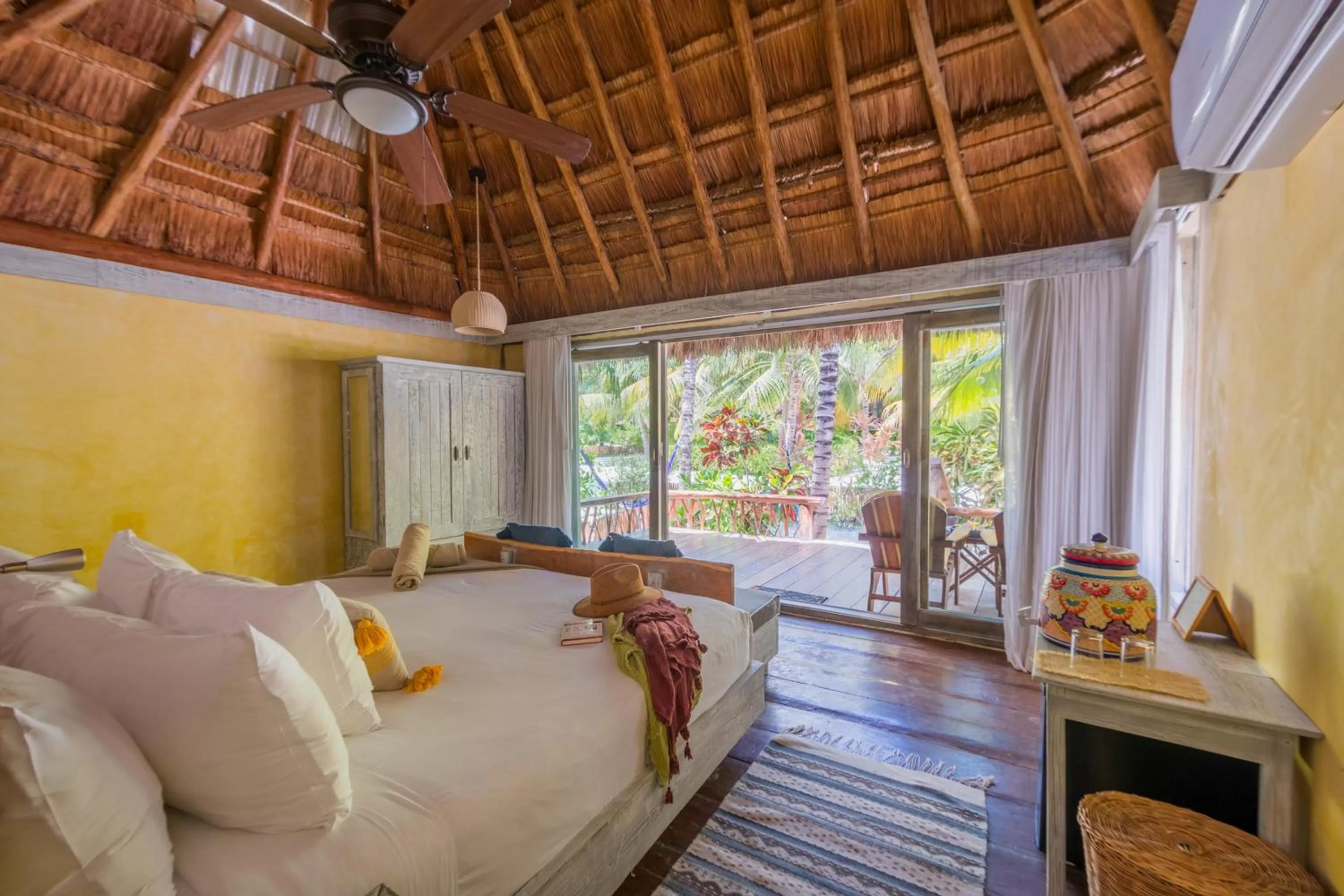Garden View King Room  in Villa Pescadores Tulum-Beachfront hotel by Ahau Collection