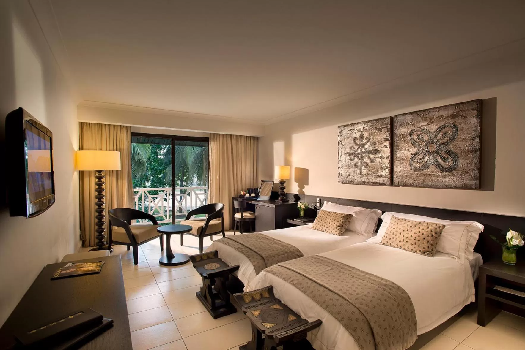 Superior Twin Room in Labadi Beach Hotel