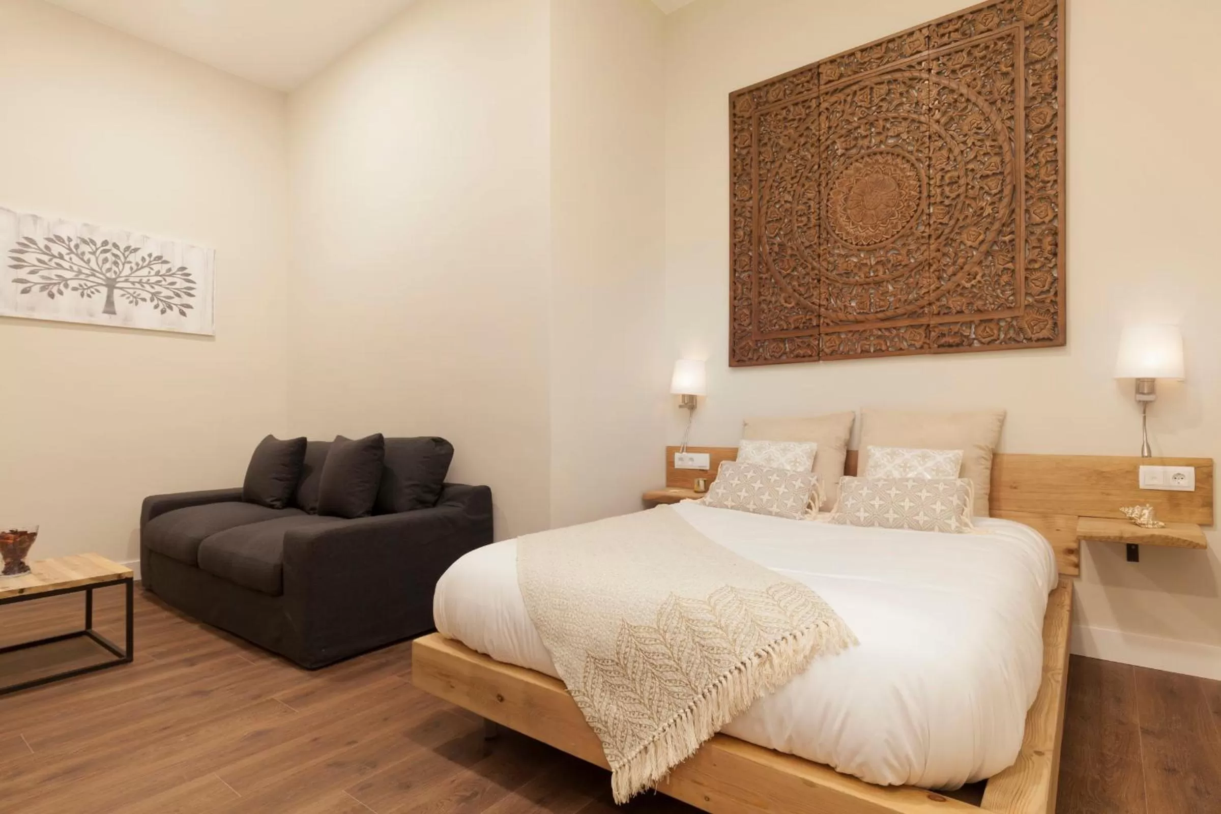 Quadruple Room - single occupancy in Hotel Radha