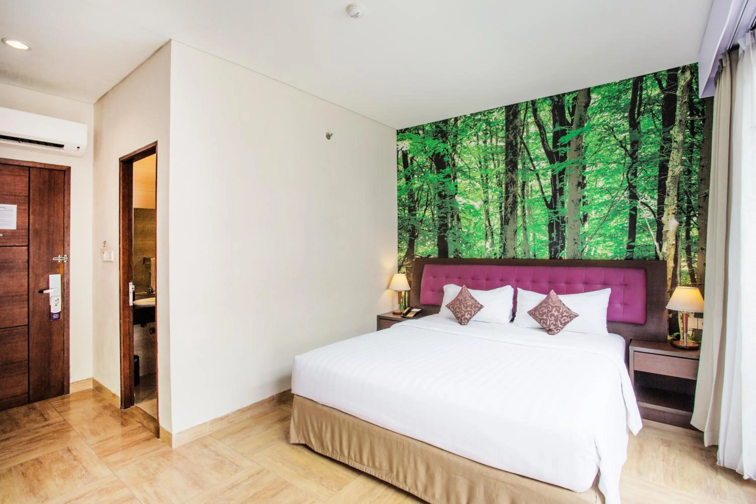 Deluxe Double or Twin Room with Balcony in Kuta Central Park Hotel