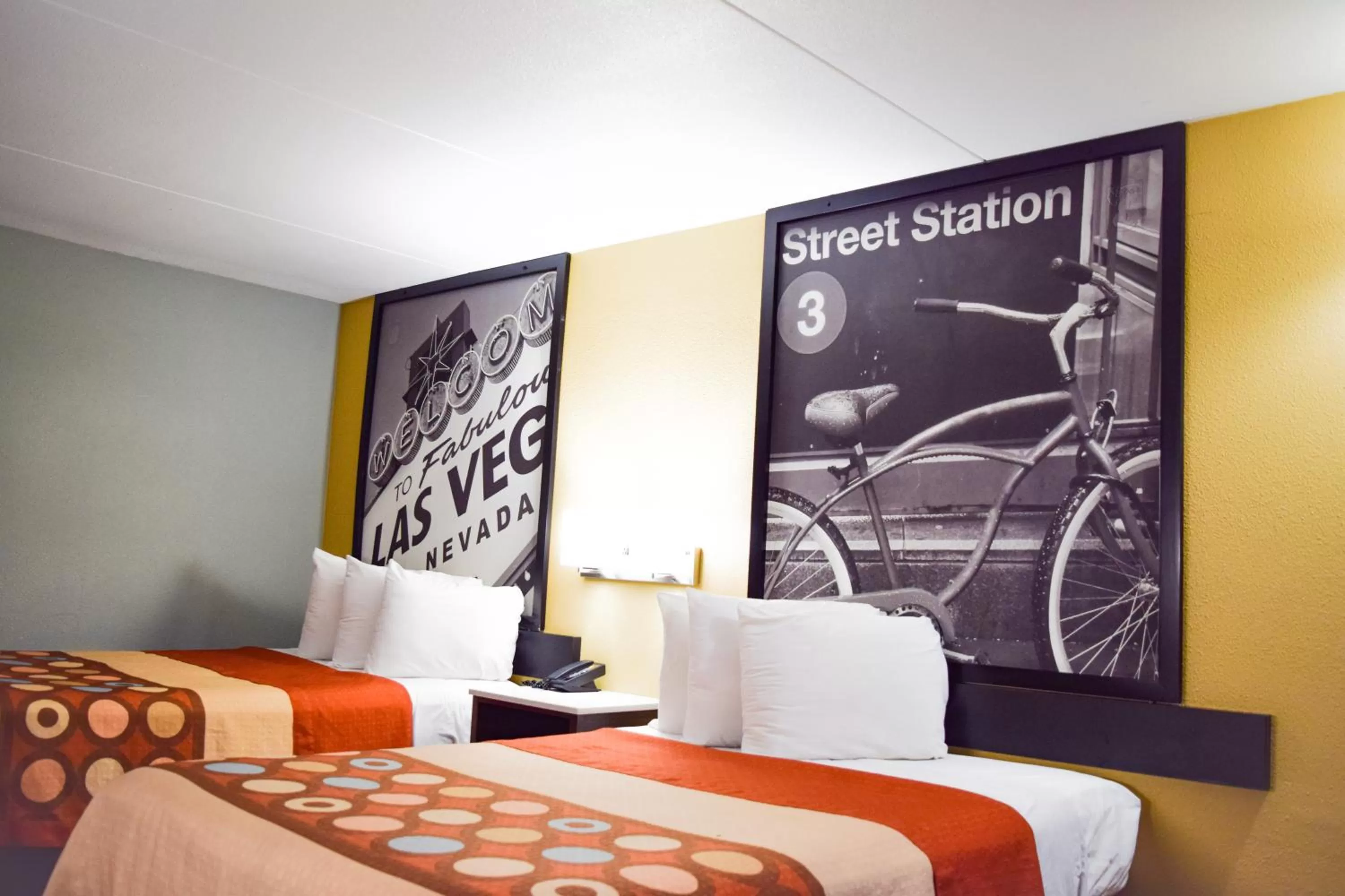 Double Room with Two Double Beds - Non-Smoking in Super 8 Downtown Raleigh