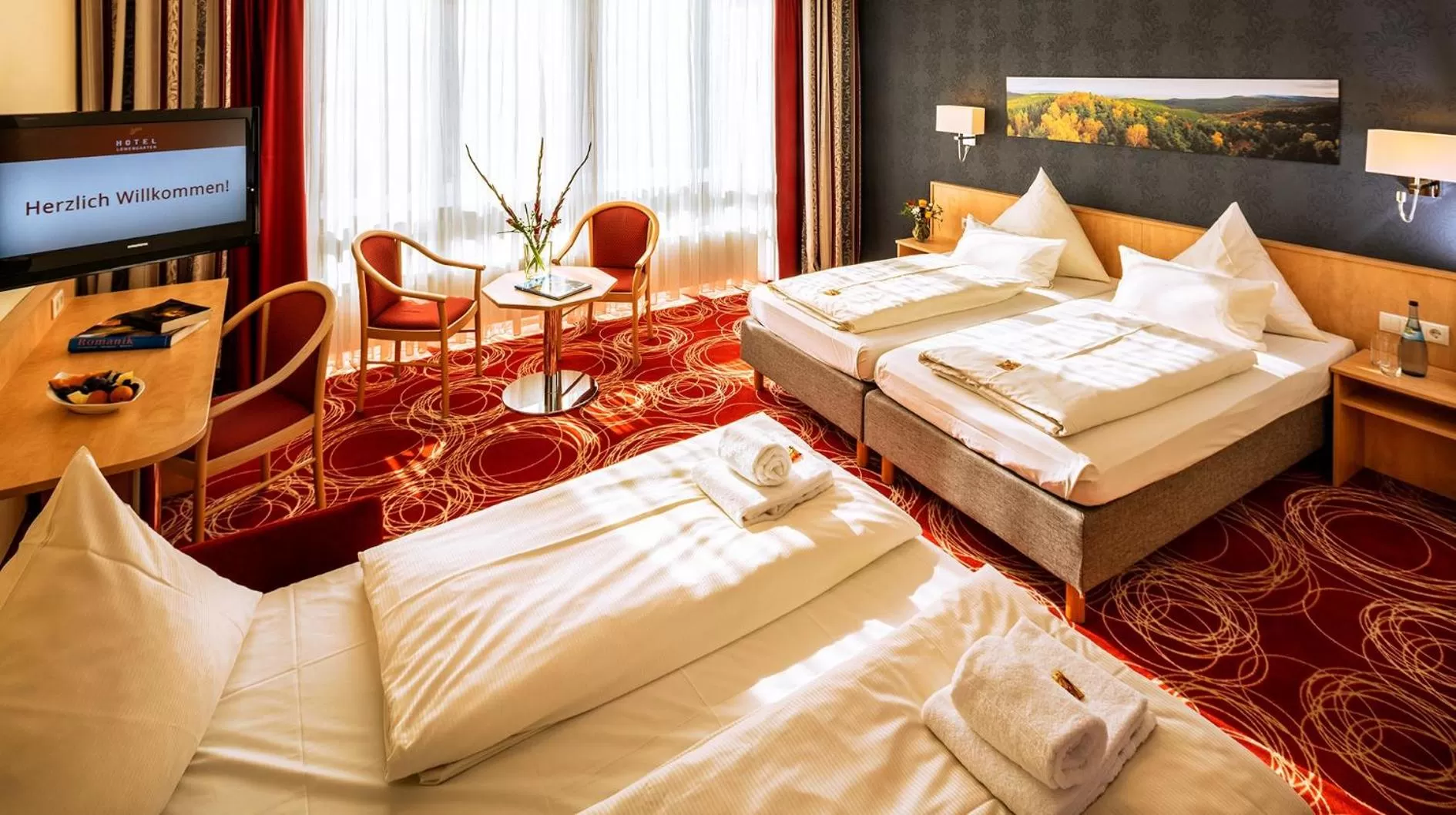 Quadruple Room in Hotel Löwengarten