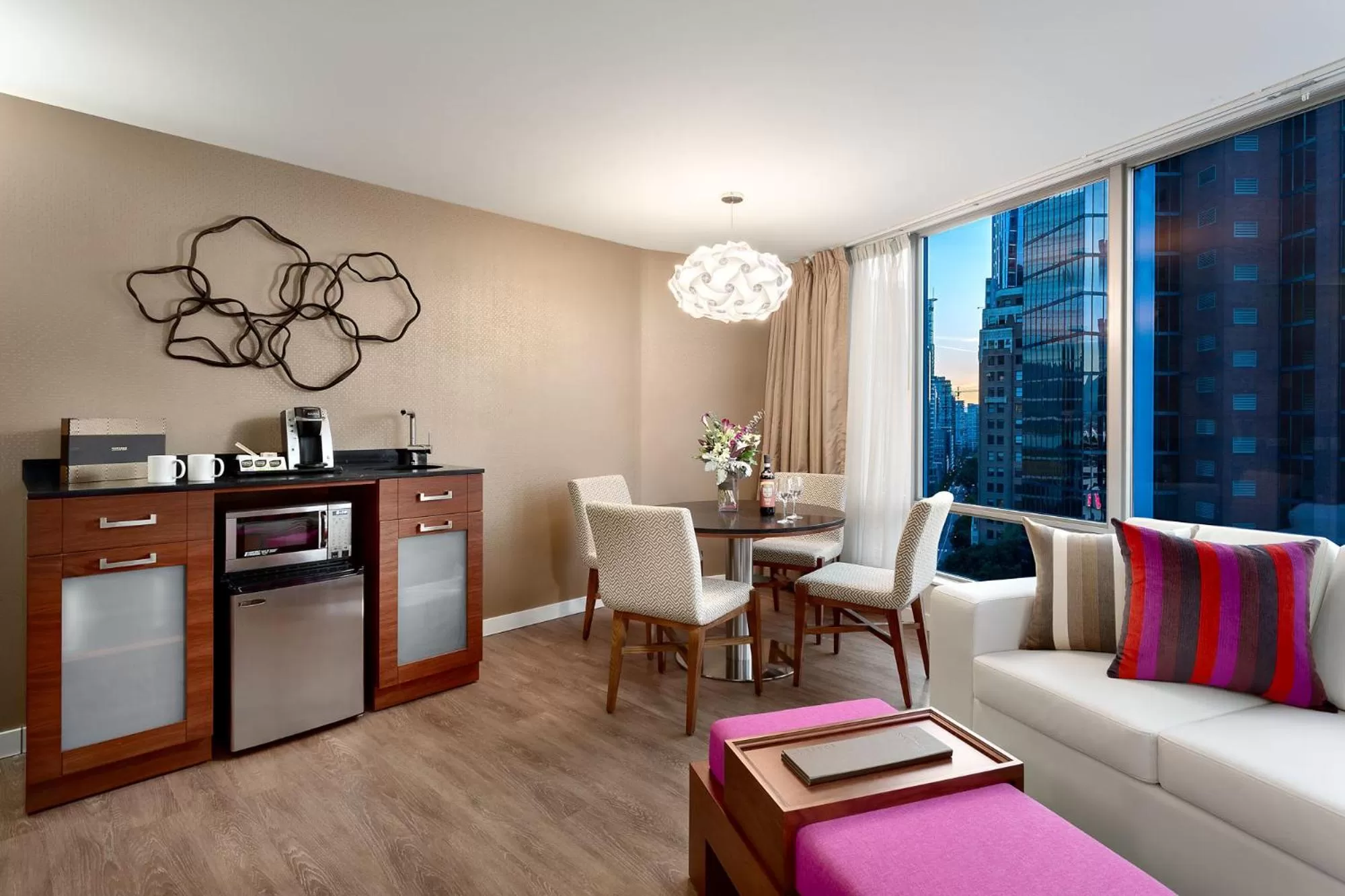Executive King Suite with Harbor View in Auberge Vancouver Hotel