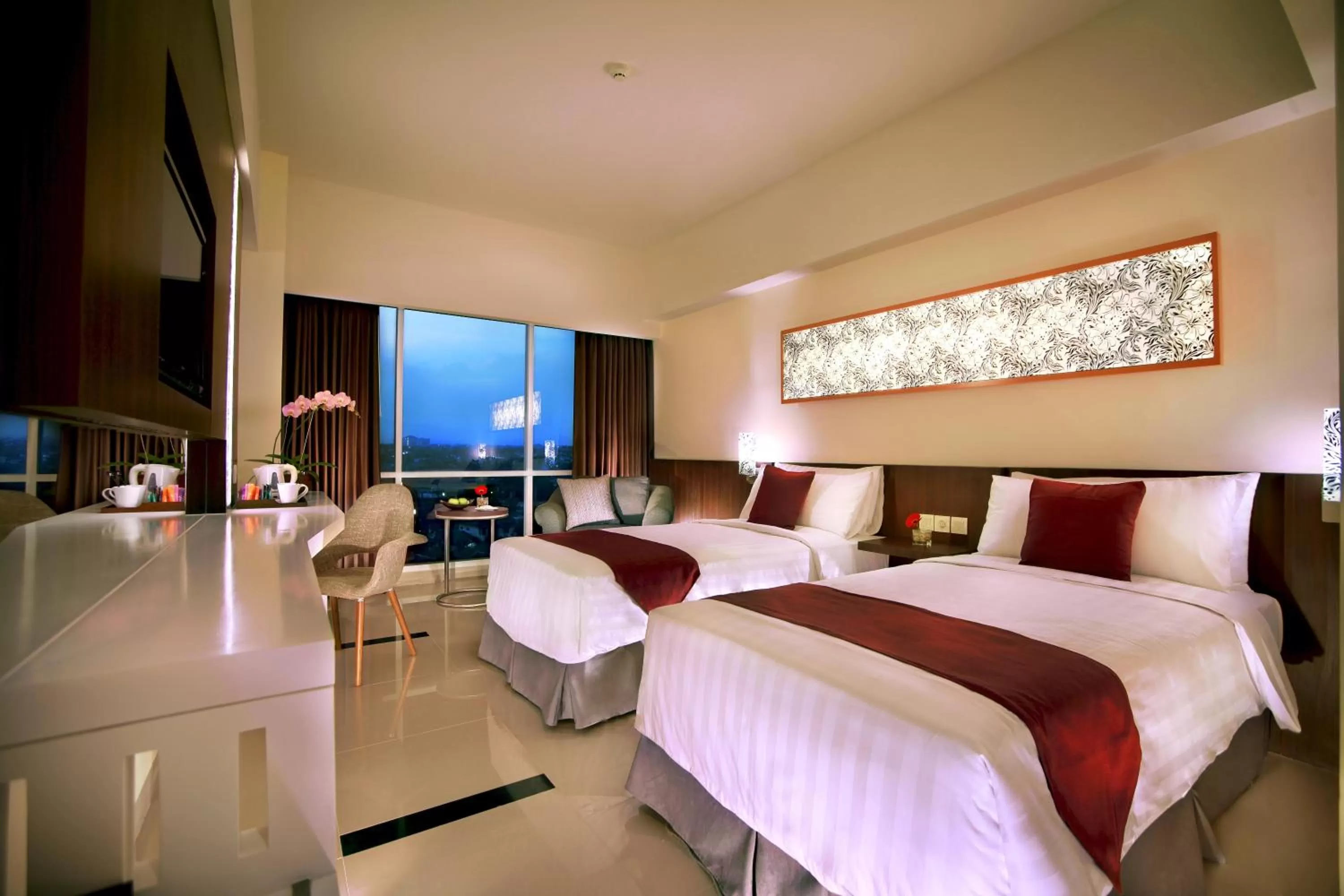 Deluxe Twin Room in Atria Hotel Malang