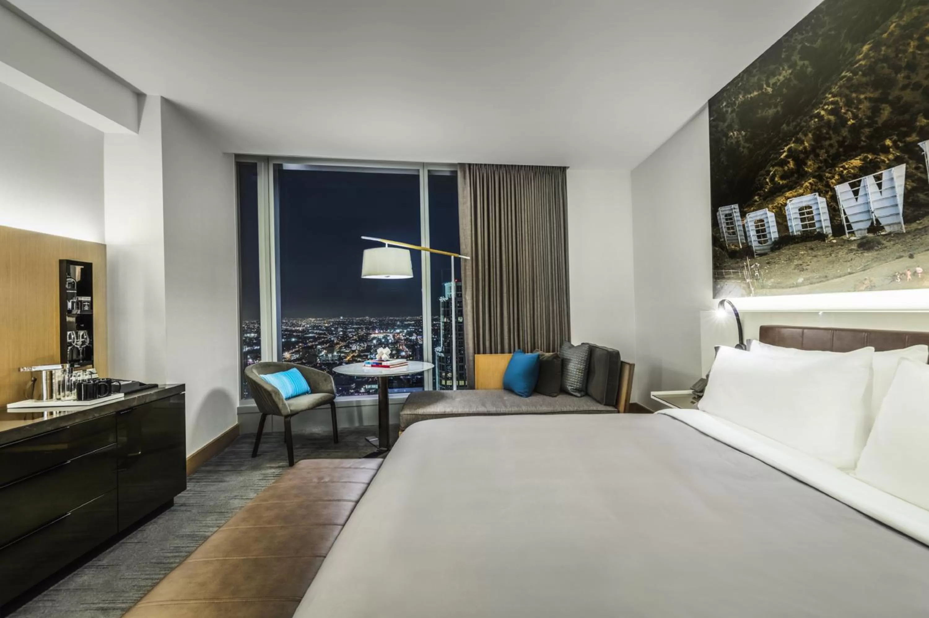 Classic King Room with City View in InterContinental - Los Angeles Downtown by IHG