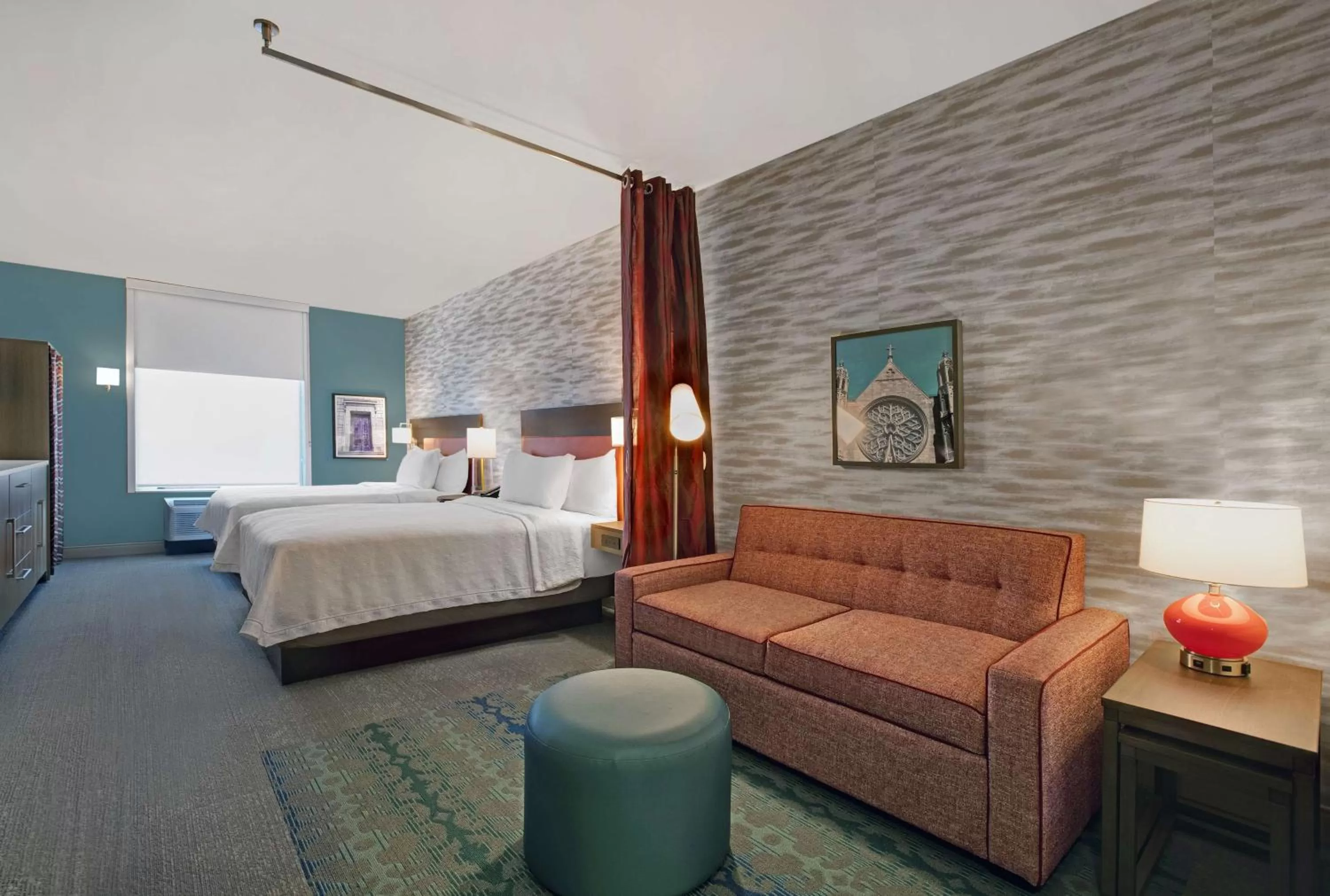 Studio Suite with Two Queen Beds - Hearing Access/Non-Smoking in Home2 Suites By Hilton Richmond