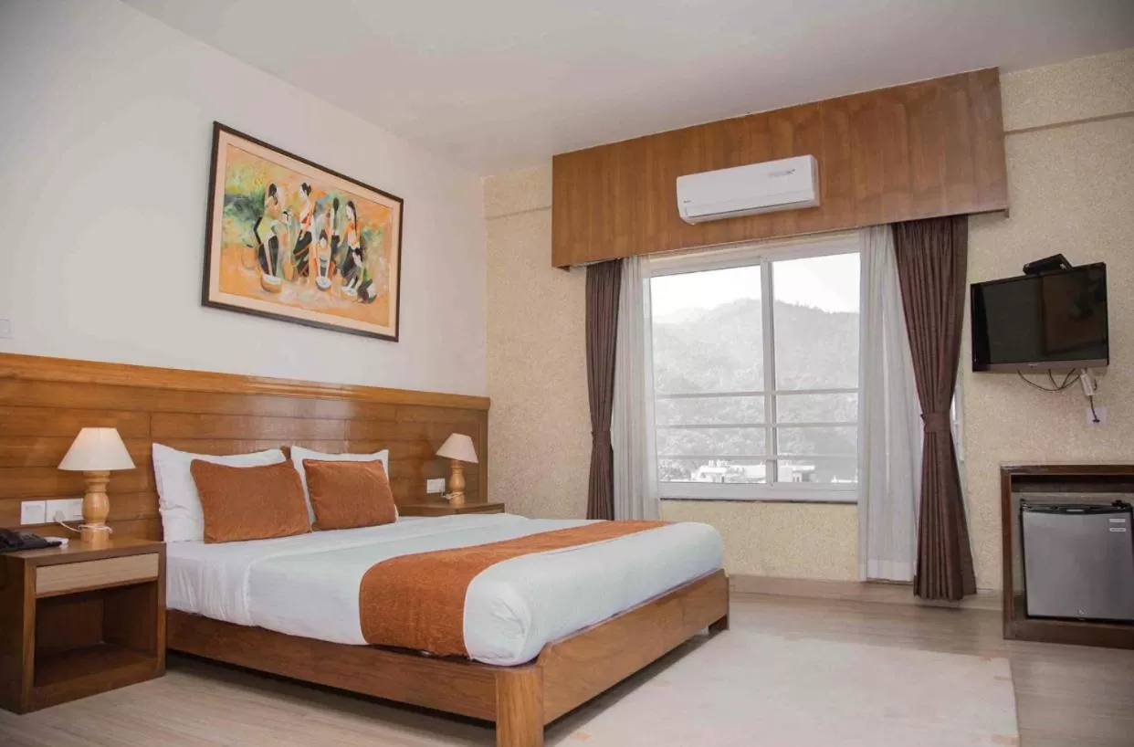 Deluxe Double Room with Balcony in Mount View Pokhara