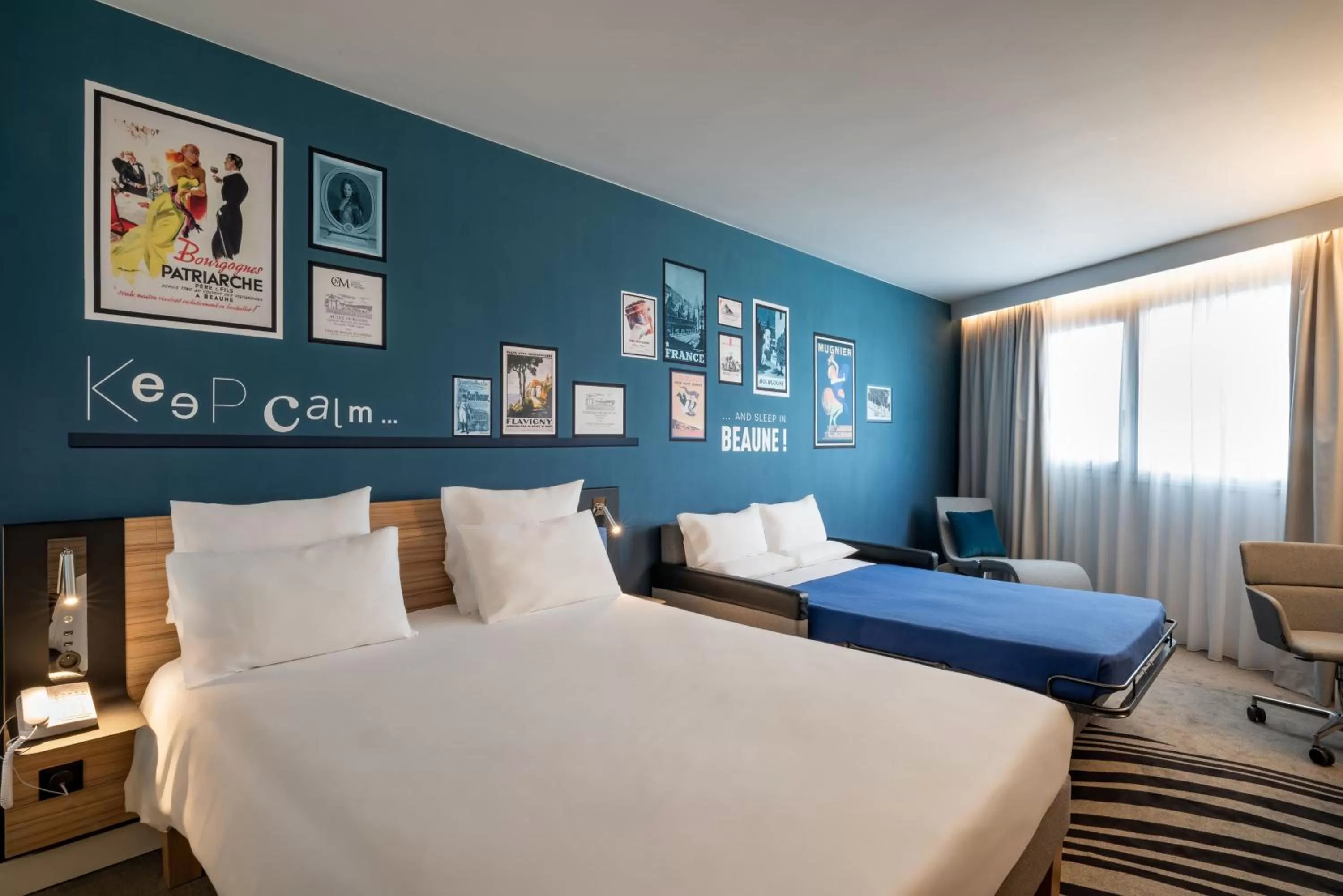 Executive Room with Sofa Bed in Novotel Beaune