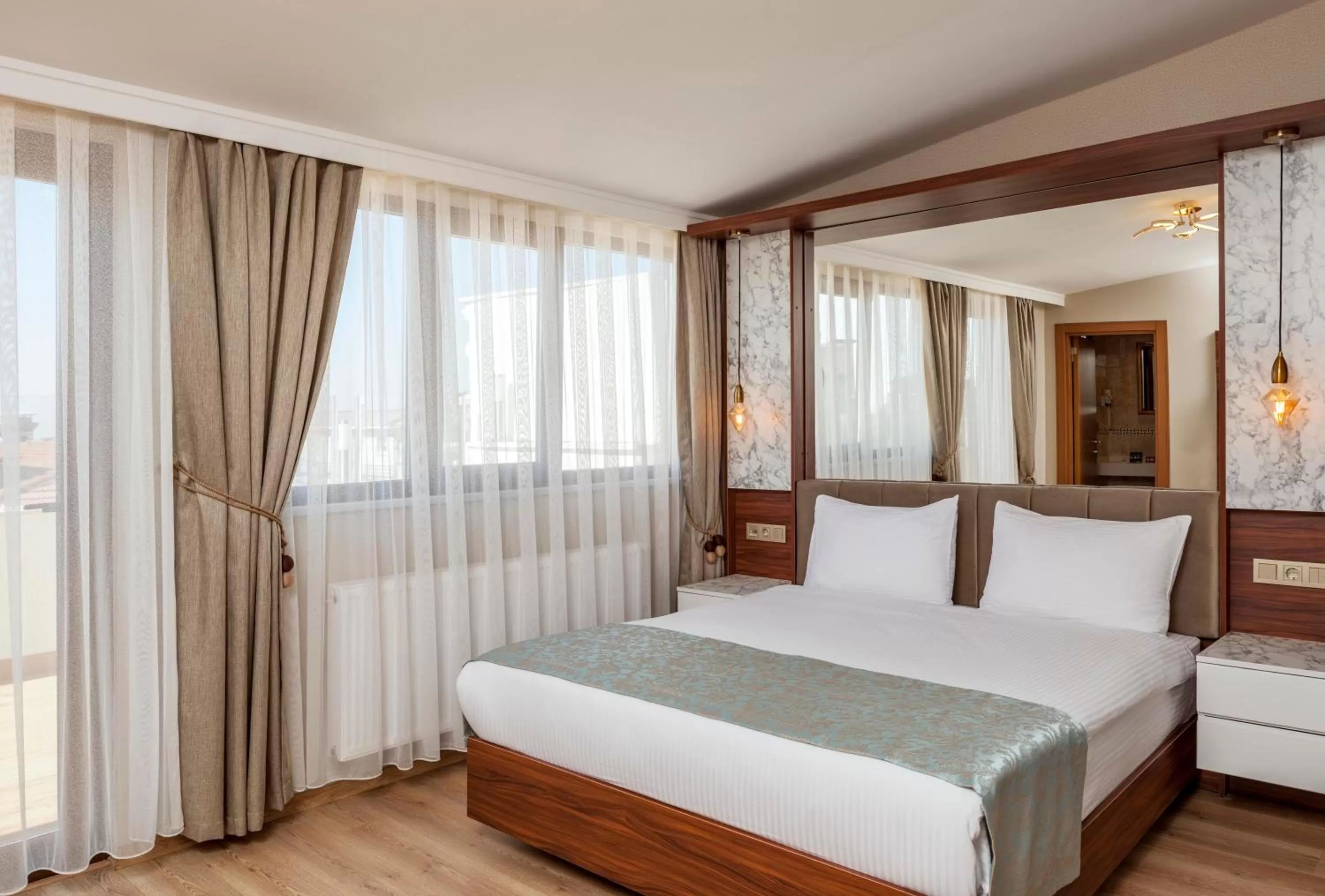 Double Room with Balcony and Sea View in Kupeli Hotel