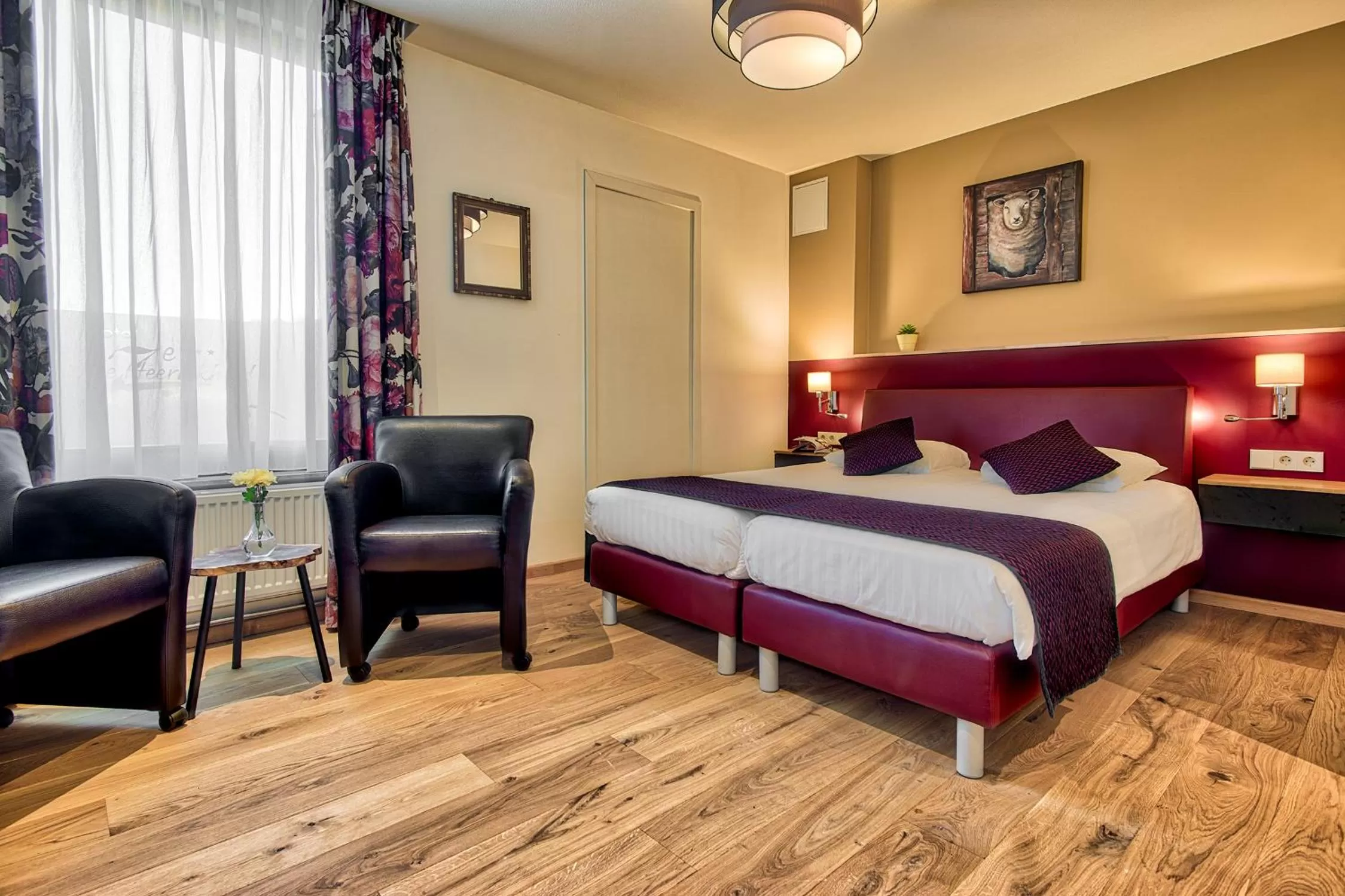 Twin Room in Hotel - B&B - Appartement de Zevende Heerlijkheid