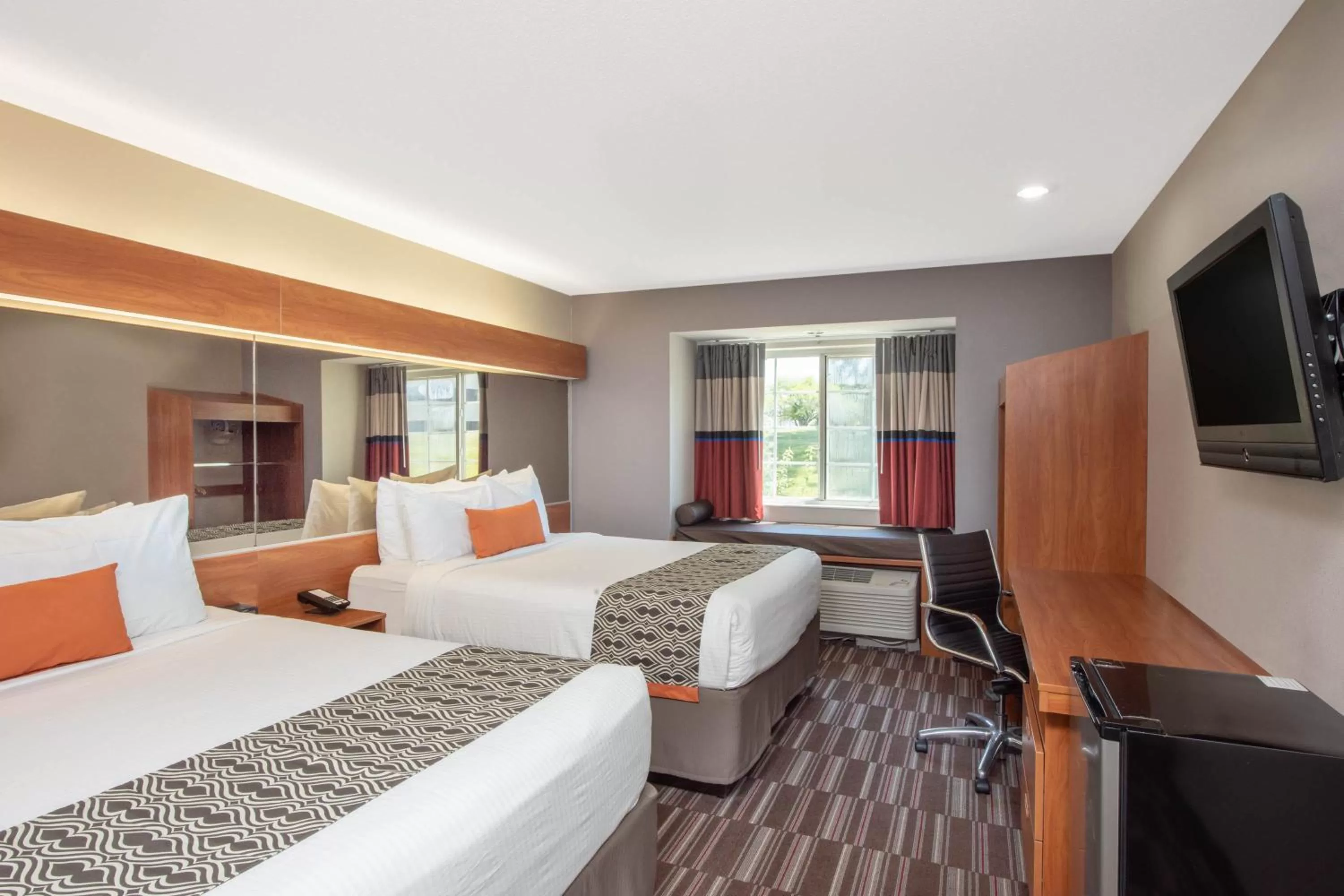 Queen Room with Two Queen Beds - Disability Access/Non-Smoking in Microtel Inn & Suites by Wyndham Springfield
